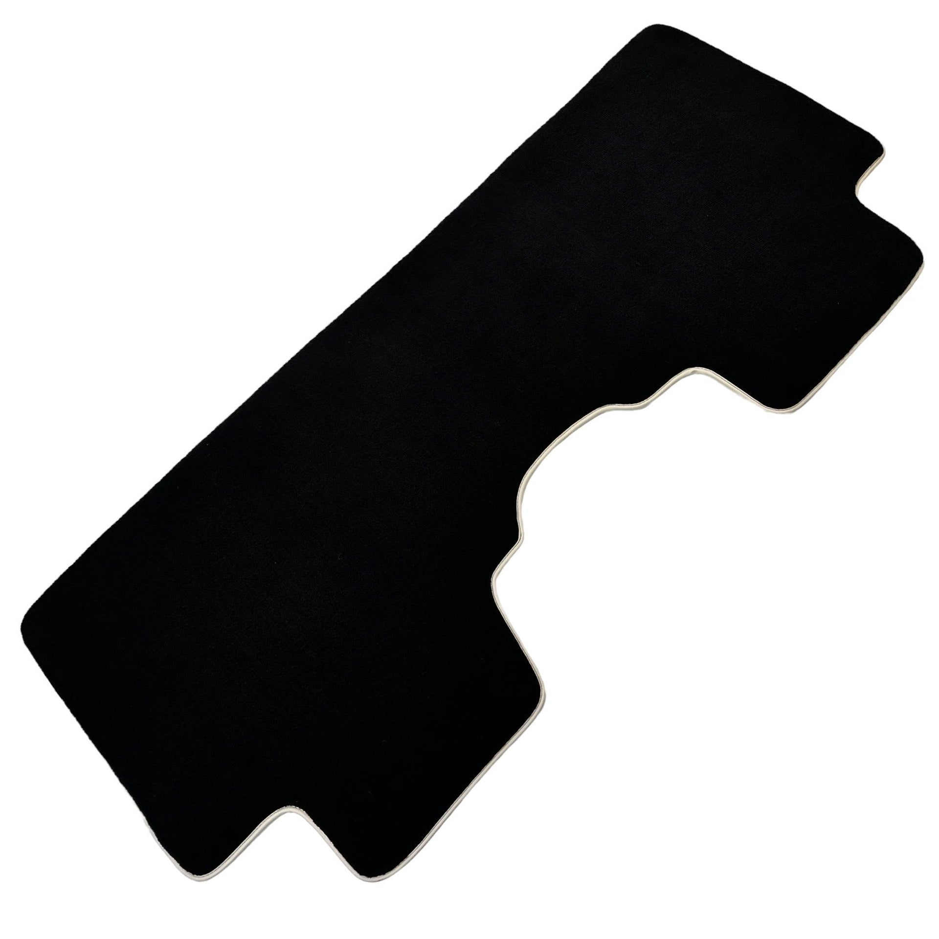 Black Floor Mats for Nissan Patrol (1988-1998) | Beige Trim - AutoWin