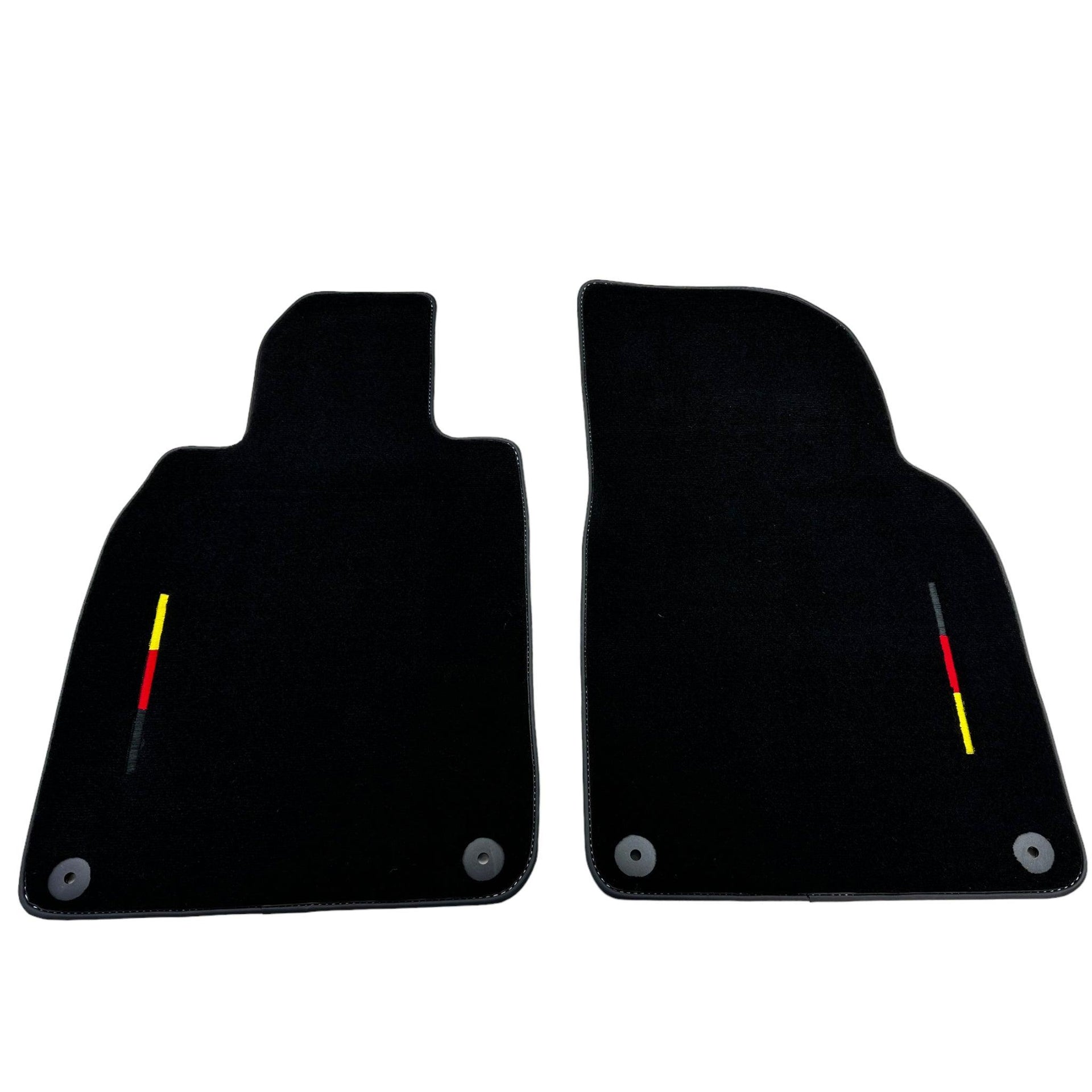 Black Floor Mats for Porsche Cayenne (2003-2010) - AutoWin