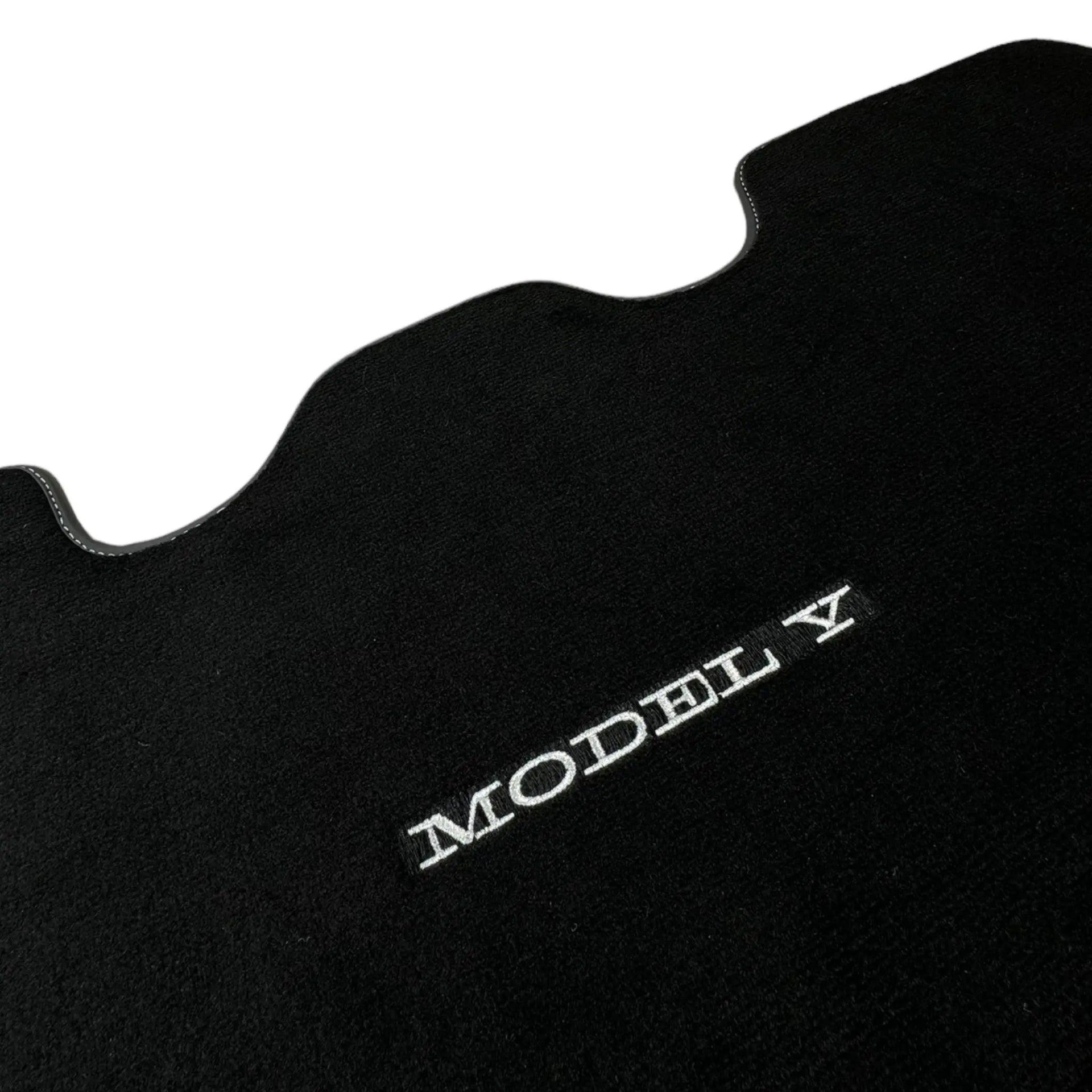 Black Floor Mats For Tesla Model Y (2020-2023) - AutoWin