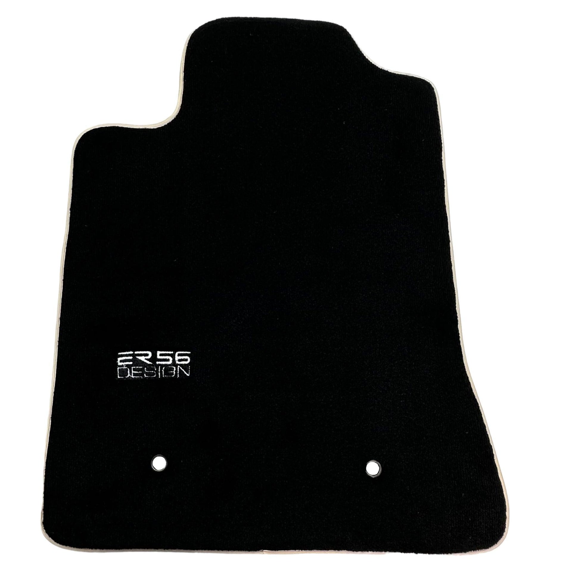 Black Floor Mats For Toyota Corolla E12 (2001-2007) ER56 Design - AutoWin