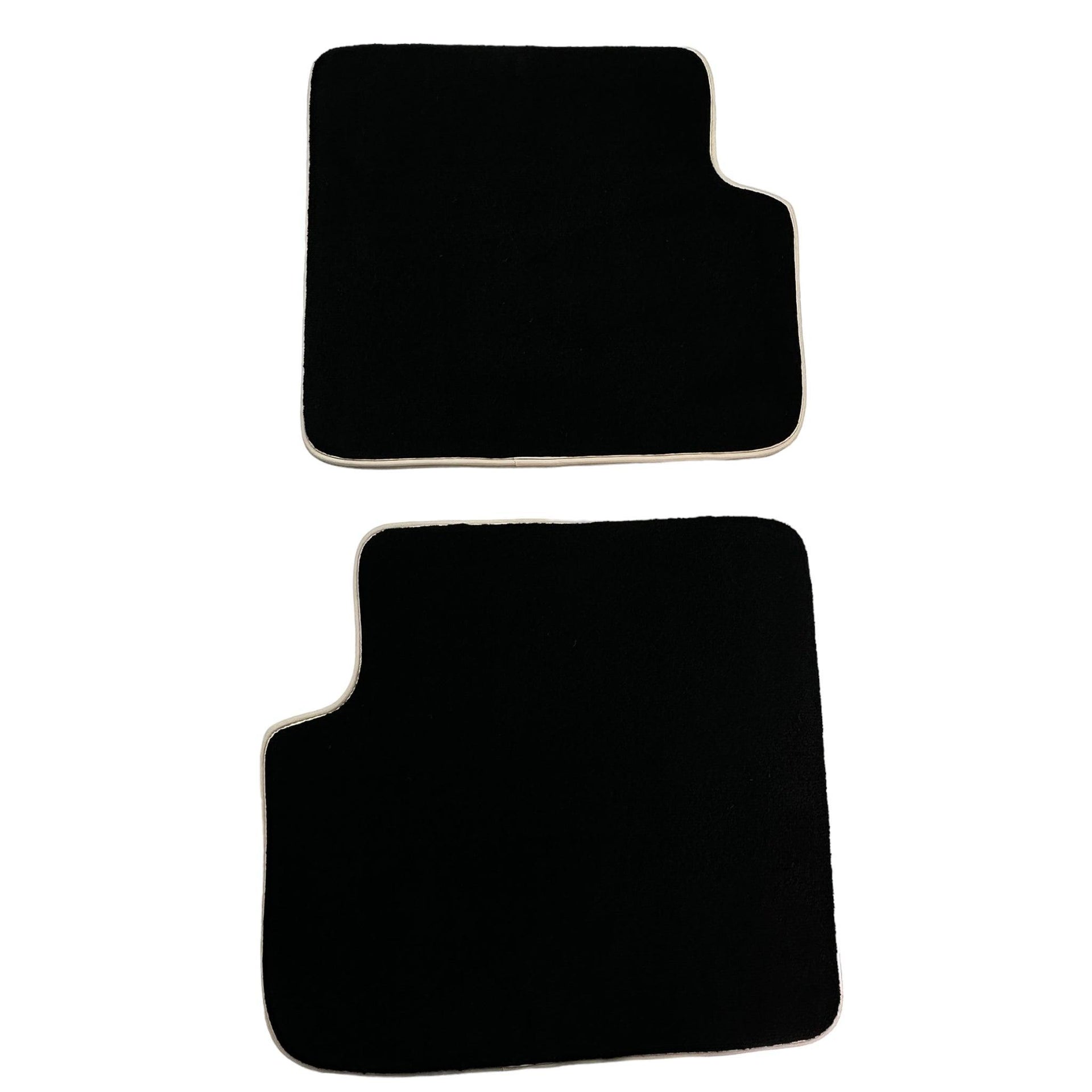 Black Floor Mats For Toyota Corolla E12 (2001-2007) ER56 Design - AutoWin