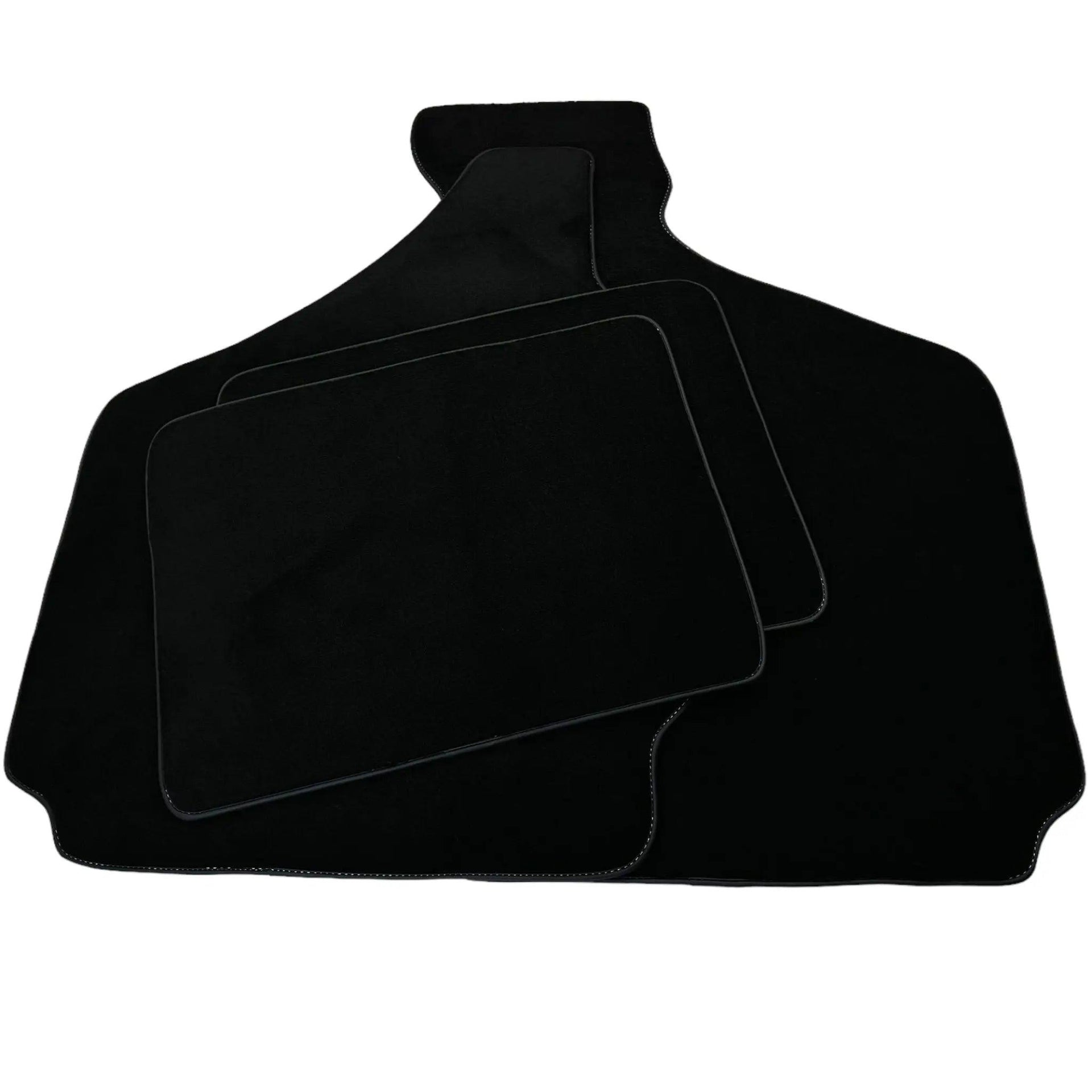 Black Floor Mats for VW Karmann Ghia (1955-1974) - AutoWin