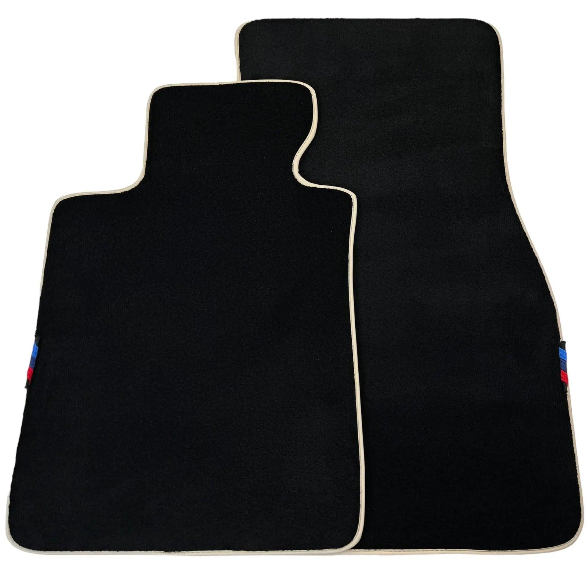 Black Mats For BMW Gran Tourer F46 (2015-2022) 7 Seats | Beige Trim - AutoWin