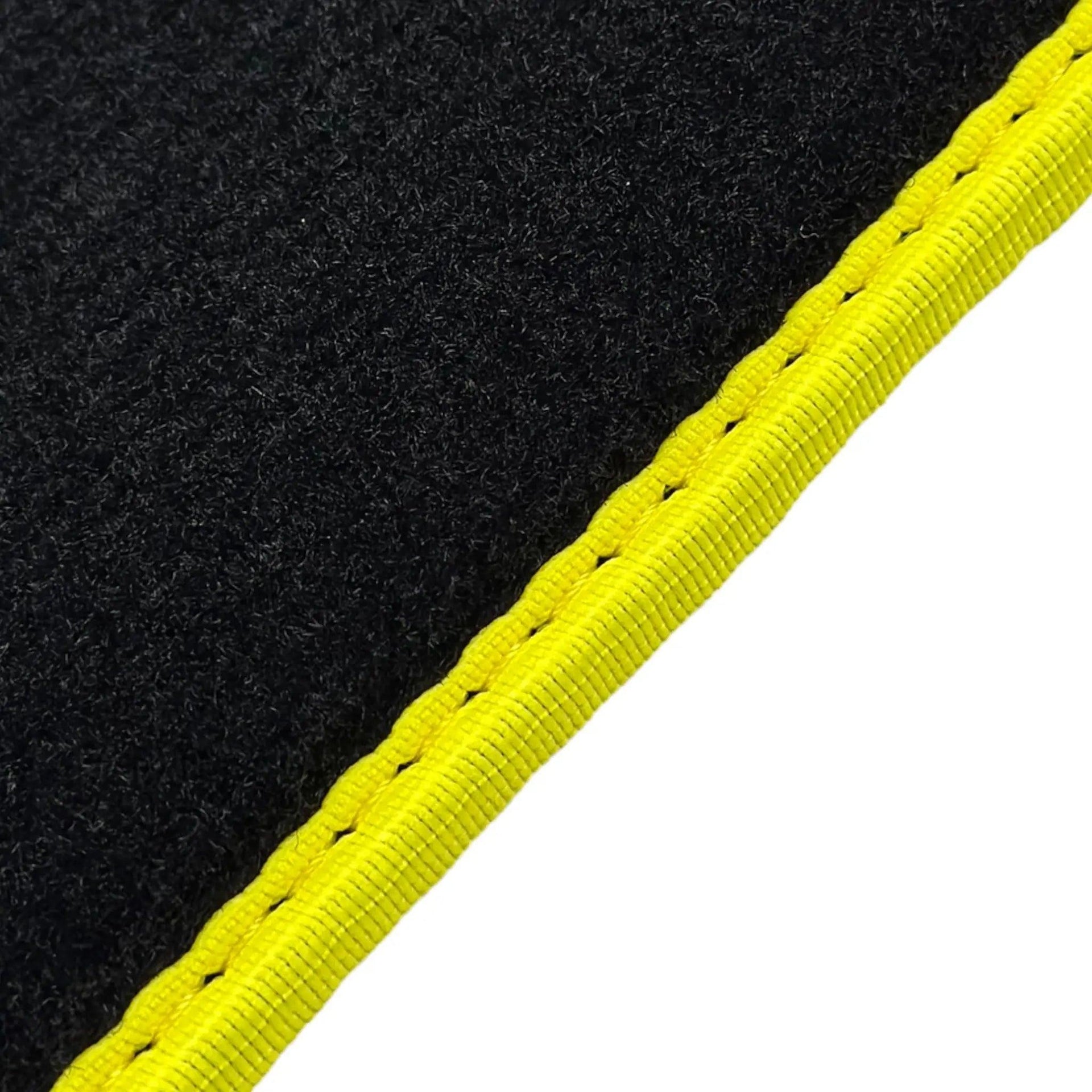 Black Mats For BMW M6 E24 | Yellow Trim - AutoWin