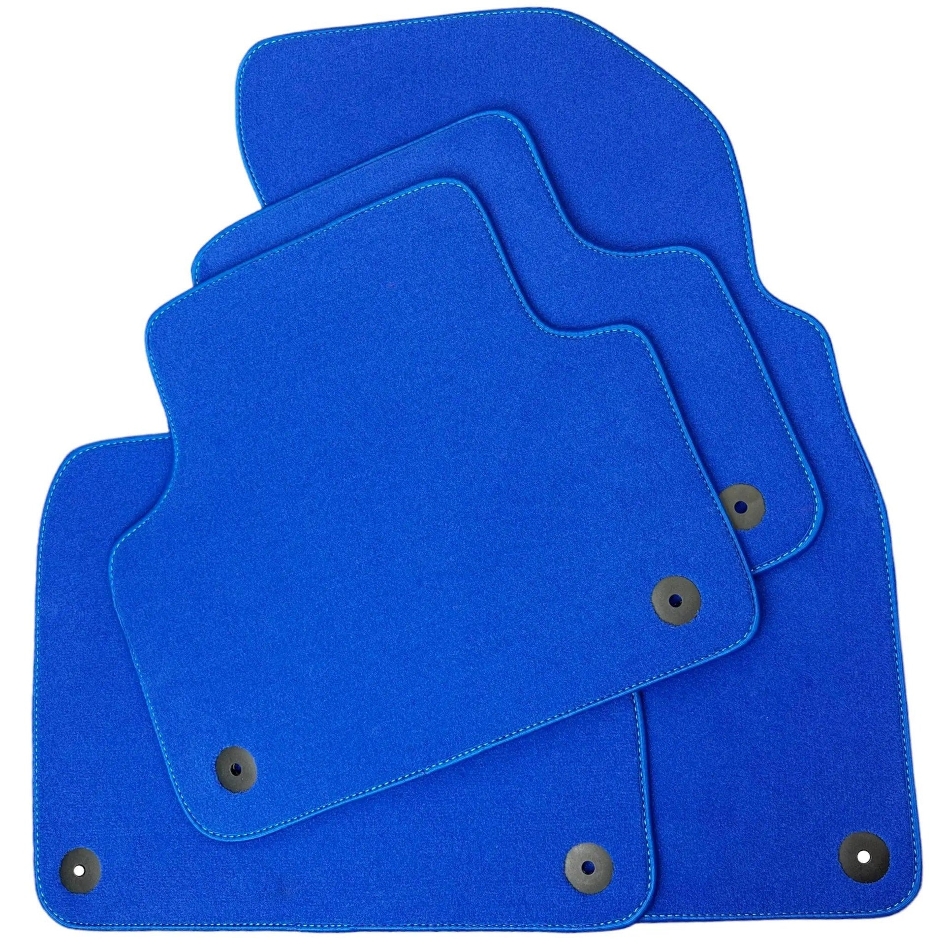 Blue Floor Mats For Bentley Bentayga (2015-2023) - AutoWin