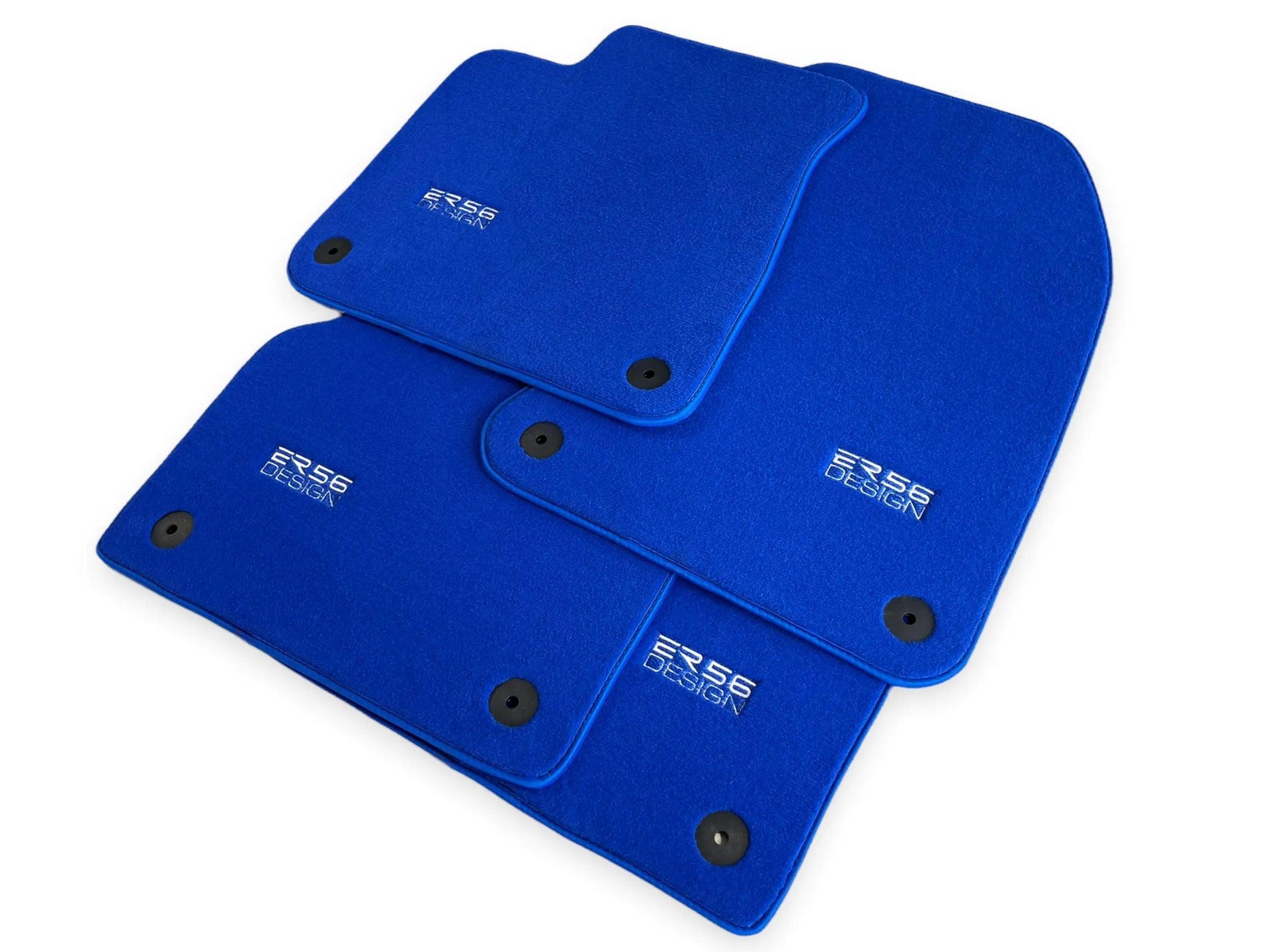 Blue Floor Mats for e-tron (2019-2024) | ER56 Design - AutoWin