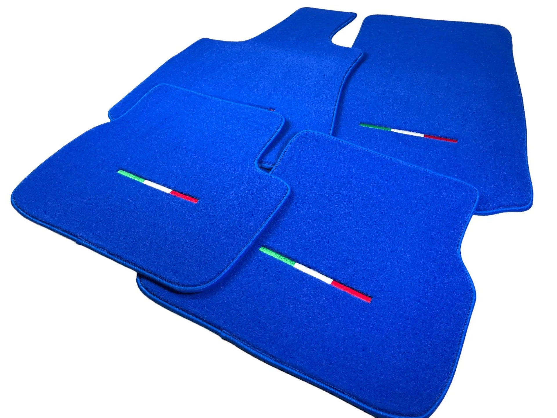 Blue Floor Mats For Maserati Levante (2017-2023) Italy Edition - AutoWin