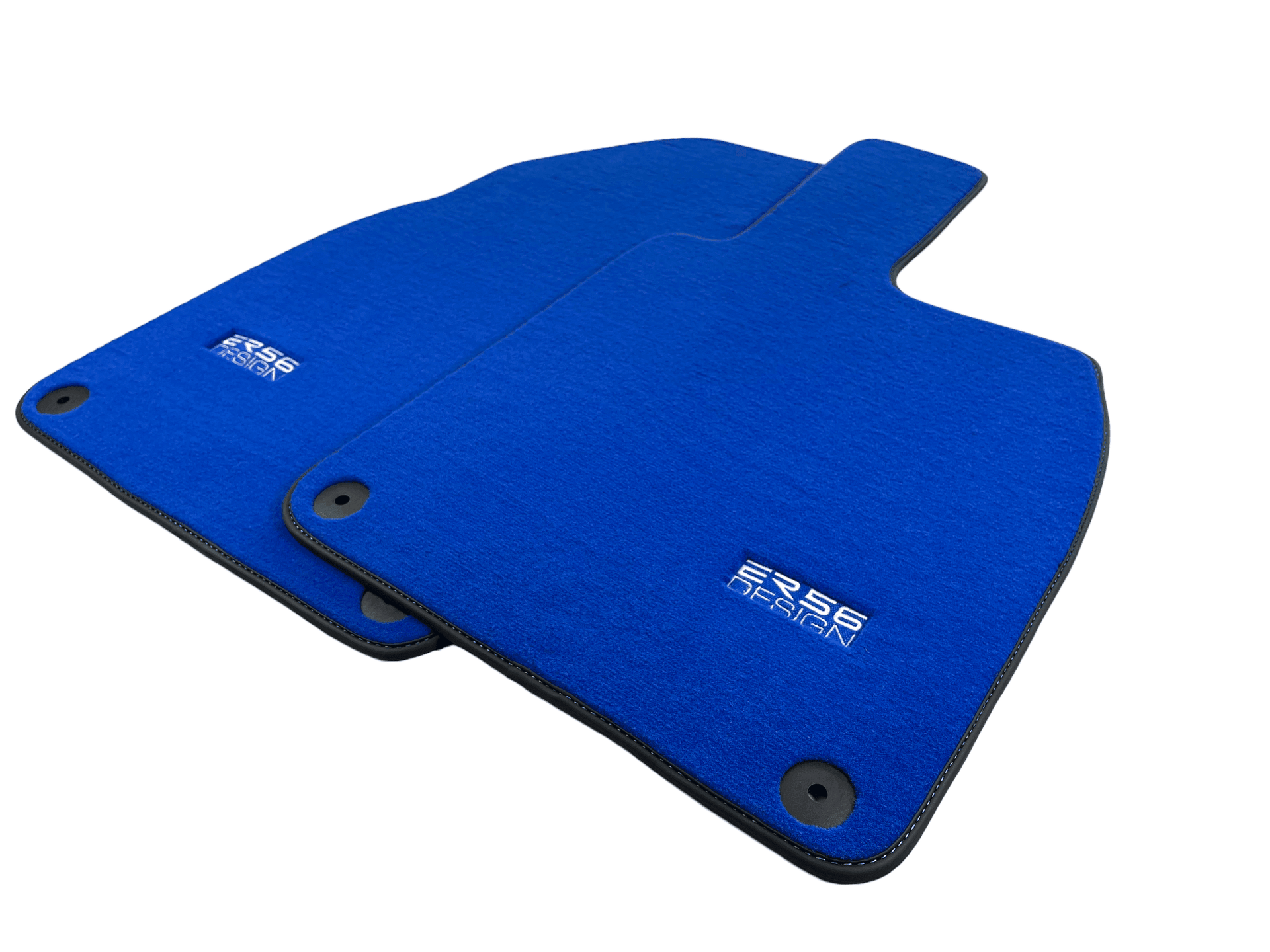 Blue Floor Mats for Porsche 718 Cayman (2017-2023) | Er56 Design - AutoWin