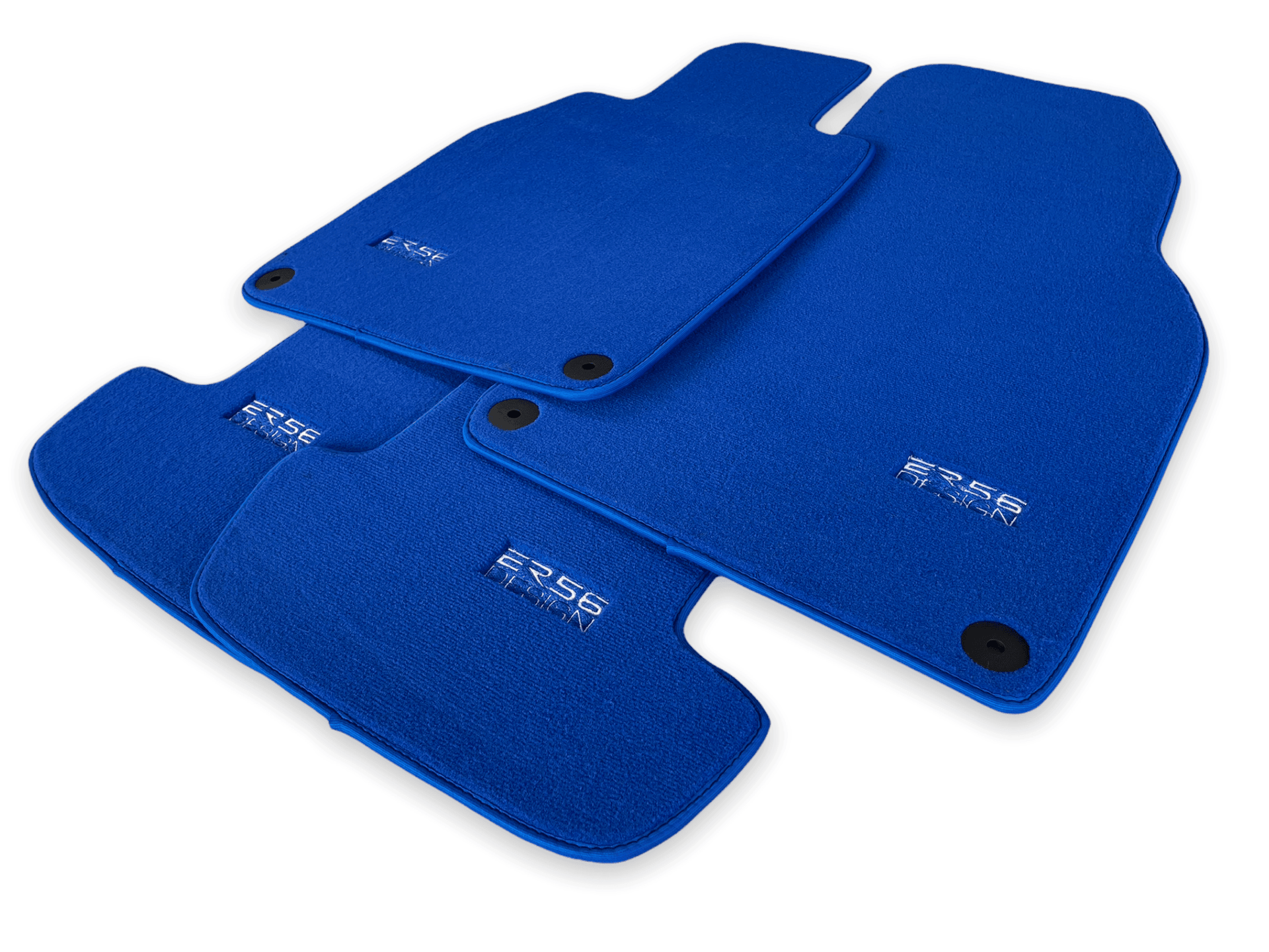 Blue Floor Mats for Porsche 992 (2019-2024) | ER56 Design - AutoWin