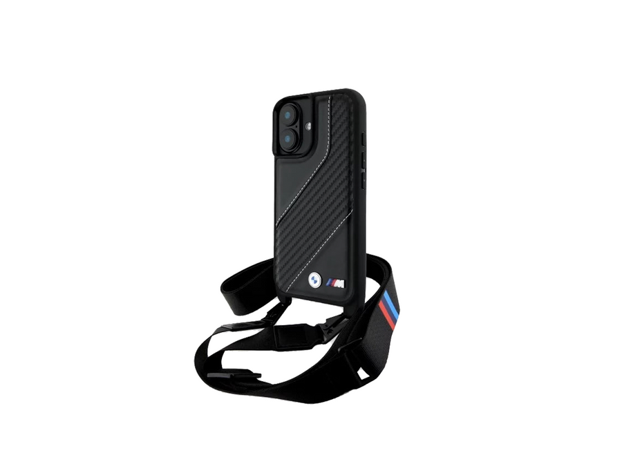 Black BMW M Edition Carbon Stripe & Strap Hardcase