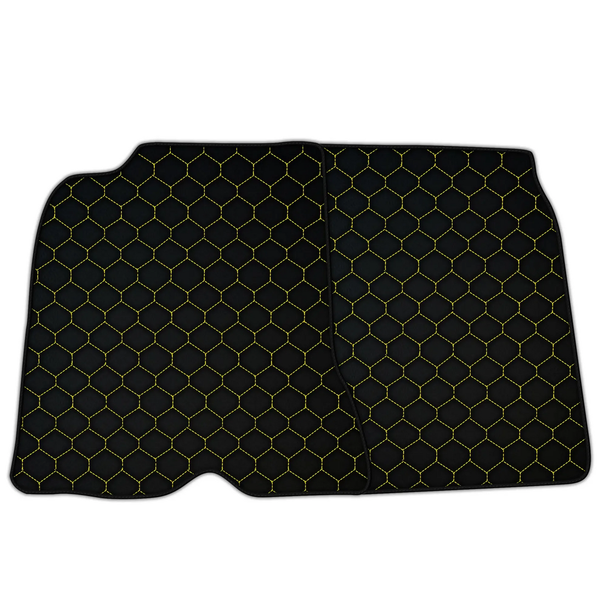 Customizable Hex Pattern Floor Mats for 2015–2018 Ferrari California T