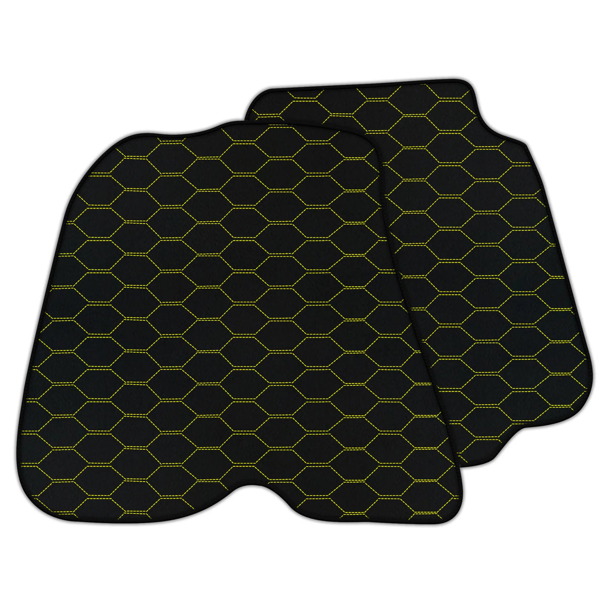 Customizable Leather Floor Mats with Divario Pattern for Ferrari F12 Berlinetta (2012-2022)