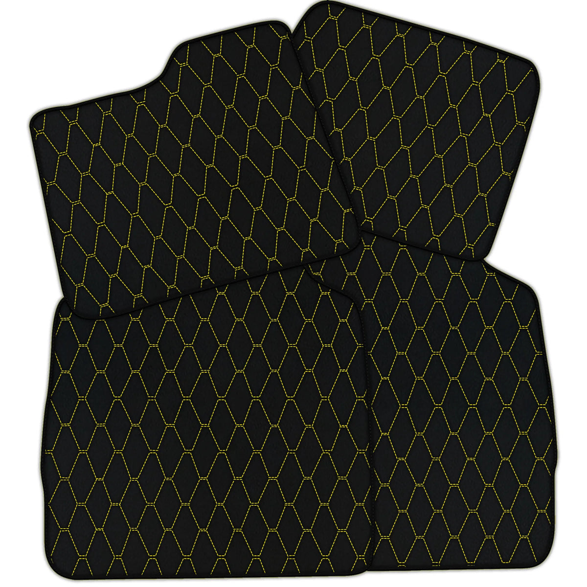 Customizable Vertical Hex Pattern Floor Mats for Ferrari Purosangue (2023-2027)