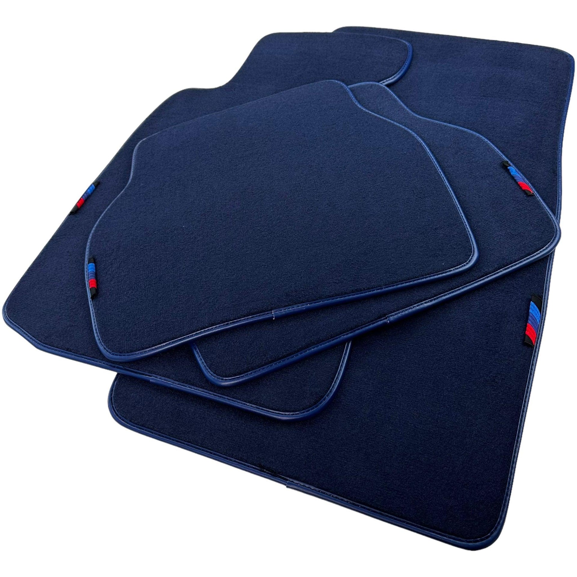 Dark Blue Mats For BMW M5 E39 With M Package - AutoWin