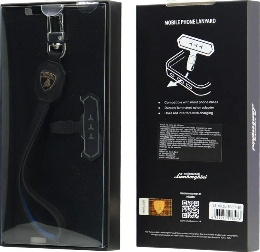 Lamborghini D1 Universal Leather Phone Hand Strap
