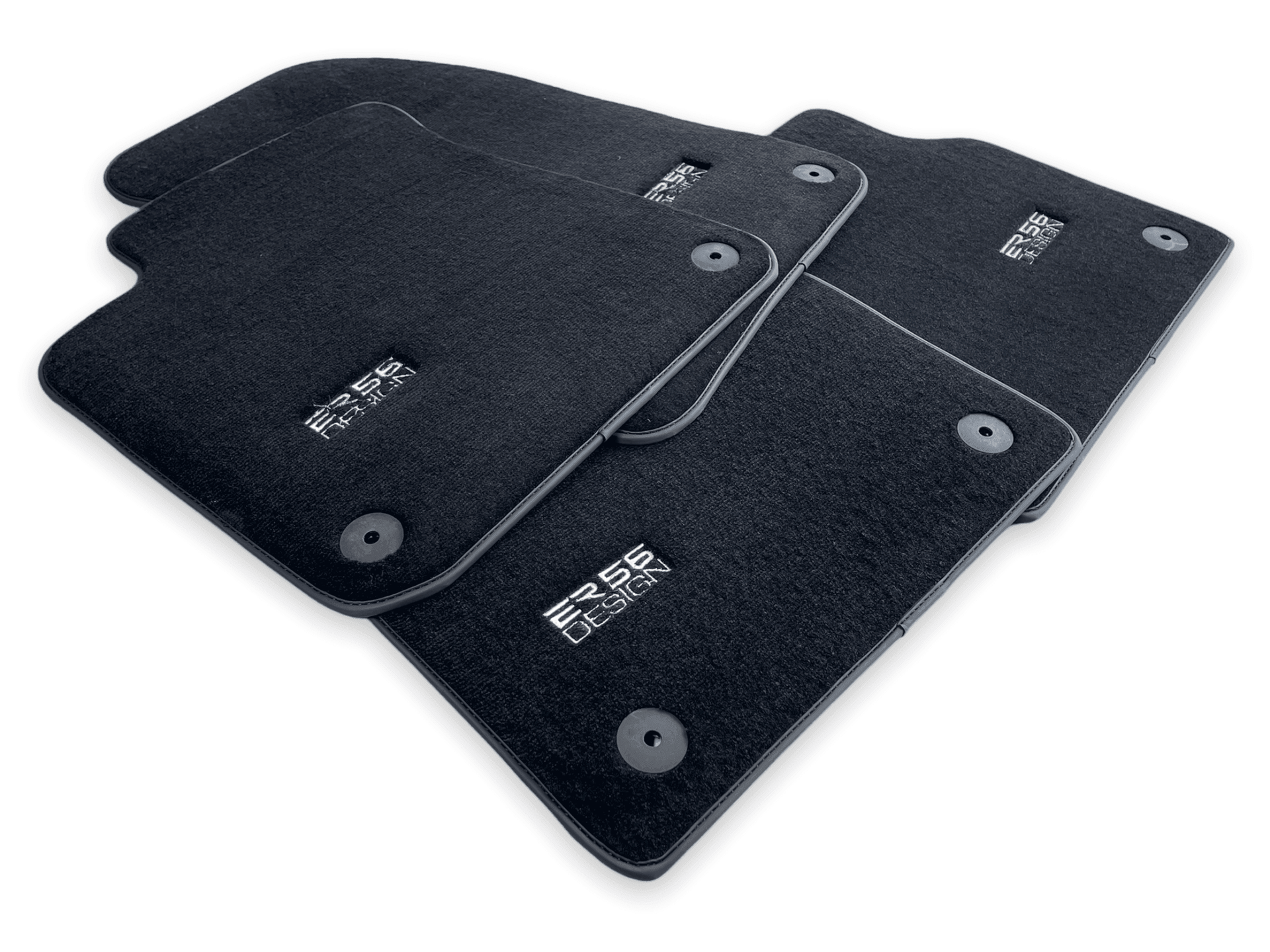 Floor Mats for Audi A4 - B9 Sedan (2015-2018) ER56 Design - AutoWin