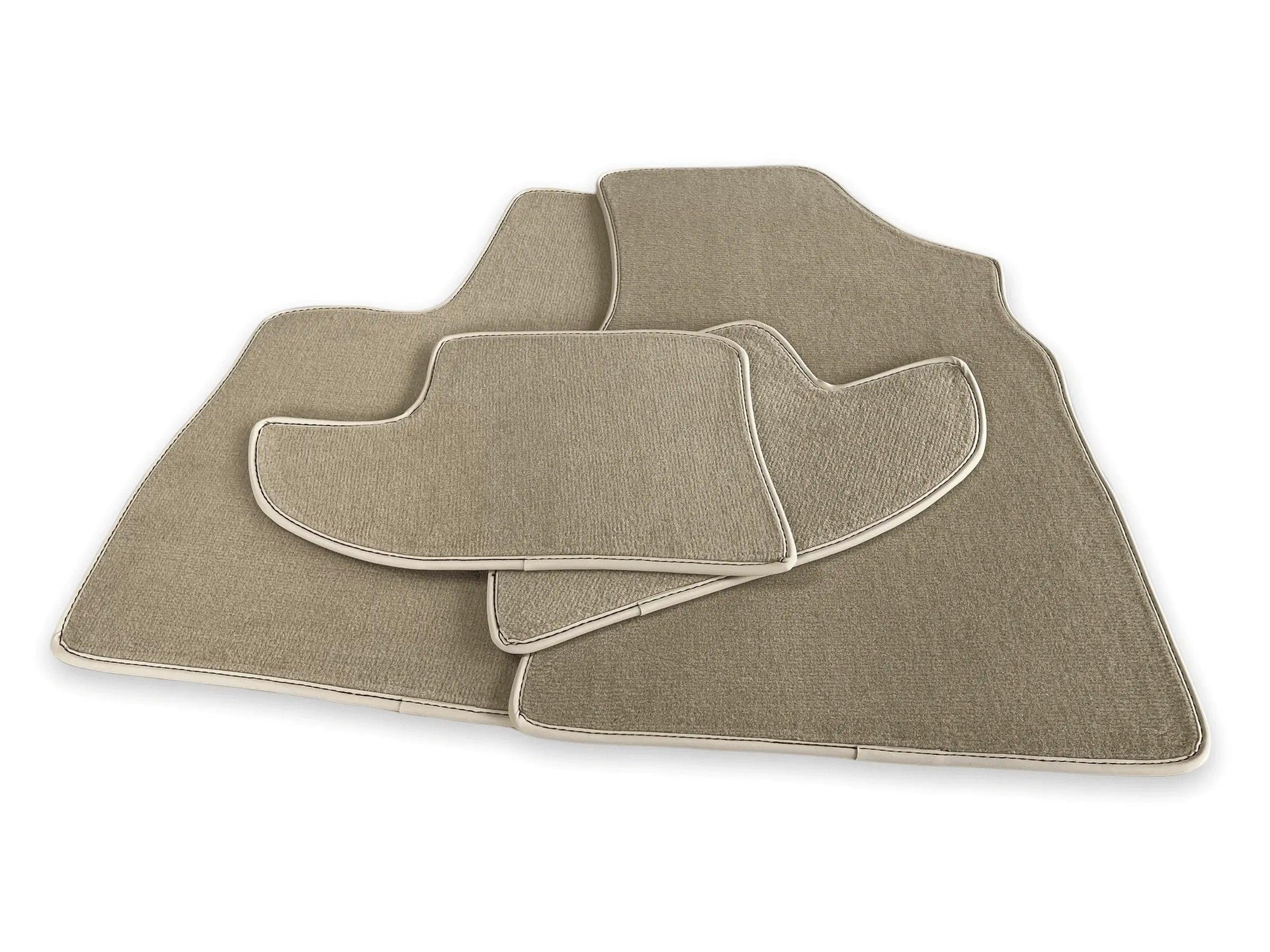 Floor Mats For Bentley Continental GTC (2006–2011) Beige - AutoWin