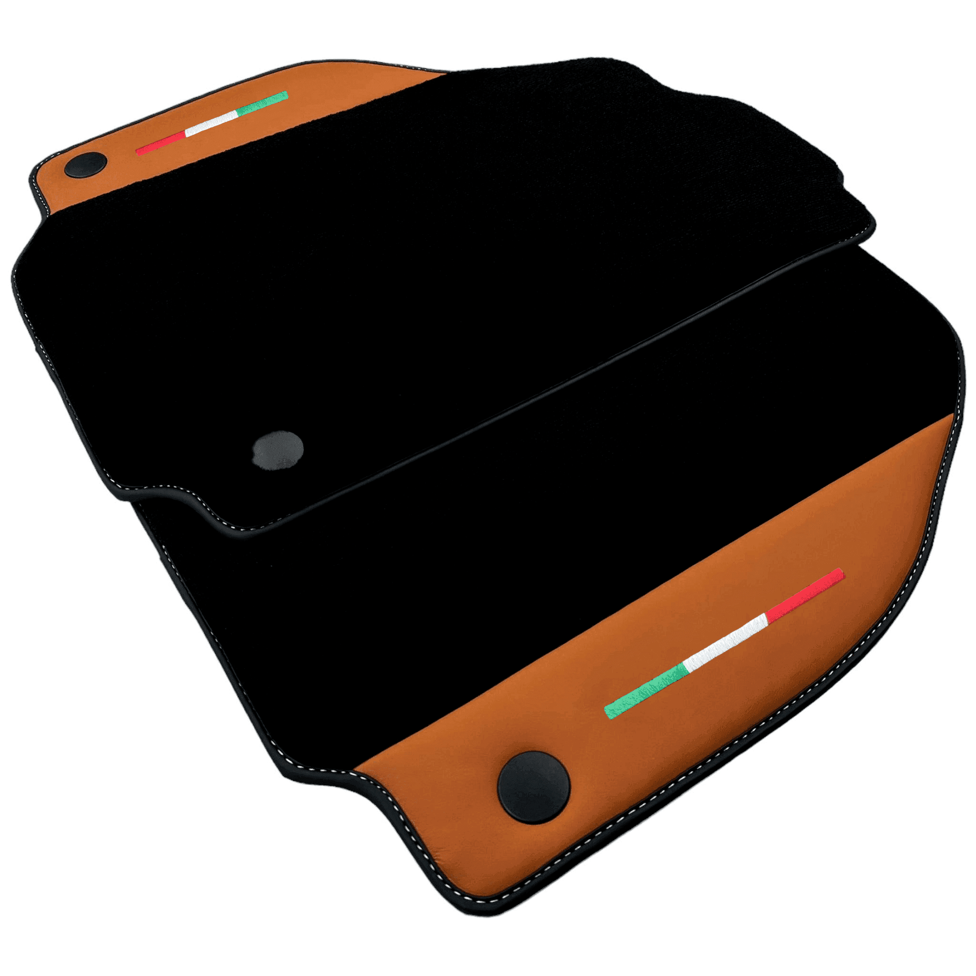 Floor Mats for Ferrari 458 Speciale (2012-2015) with Cuoio Nappa Leather - AutoWin