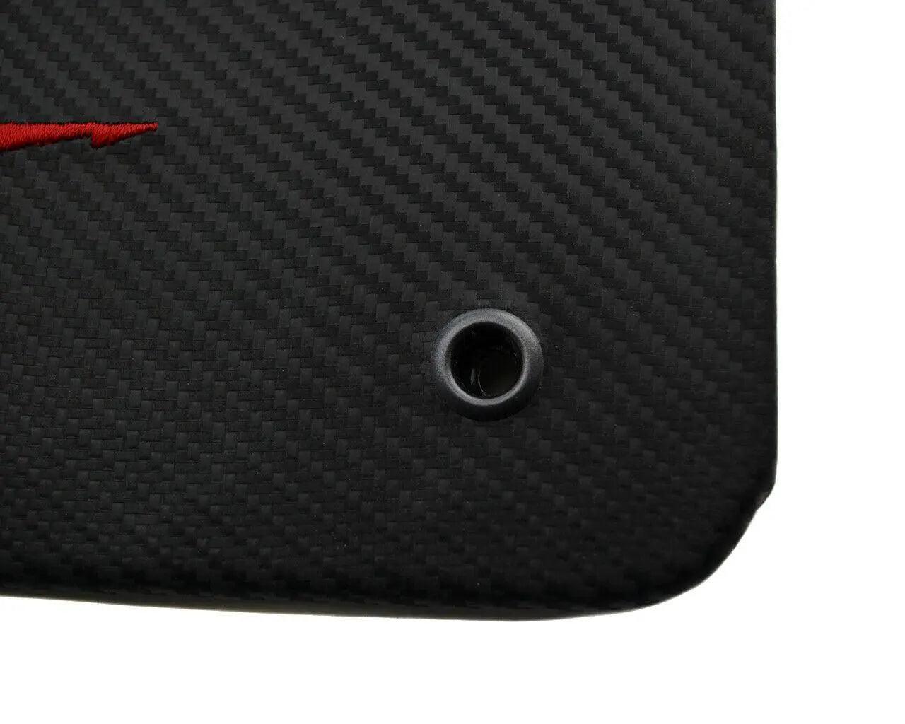 Floor Mats for Lamborghini Aventador Sv Leather Carbon Limited Edition - AutoWin