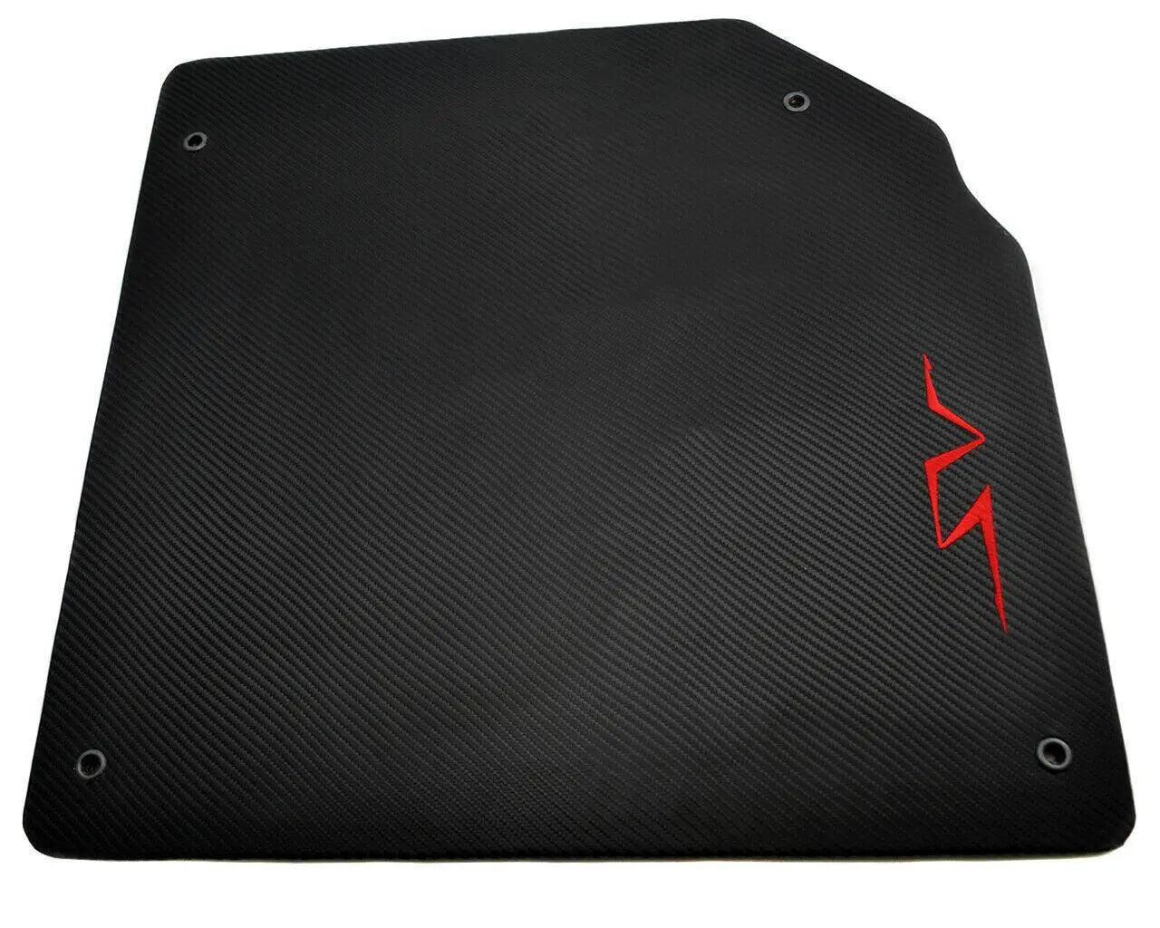 Floor Mats for Lamborghini Aventador Sv Leather Carbon Limited Edition - AutoWin