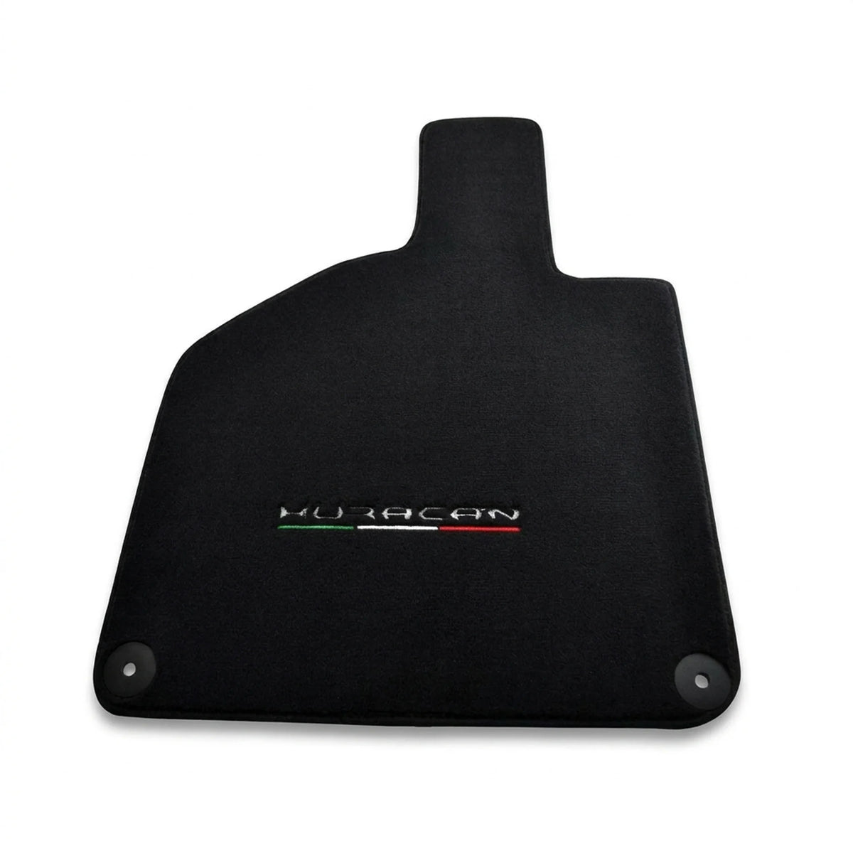 Floor Mats for Lamborghini Huracan With Italian Flag and Huracan Logo - AutoWin