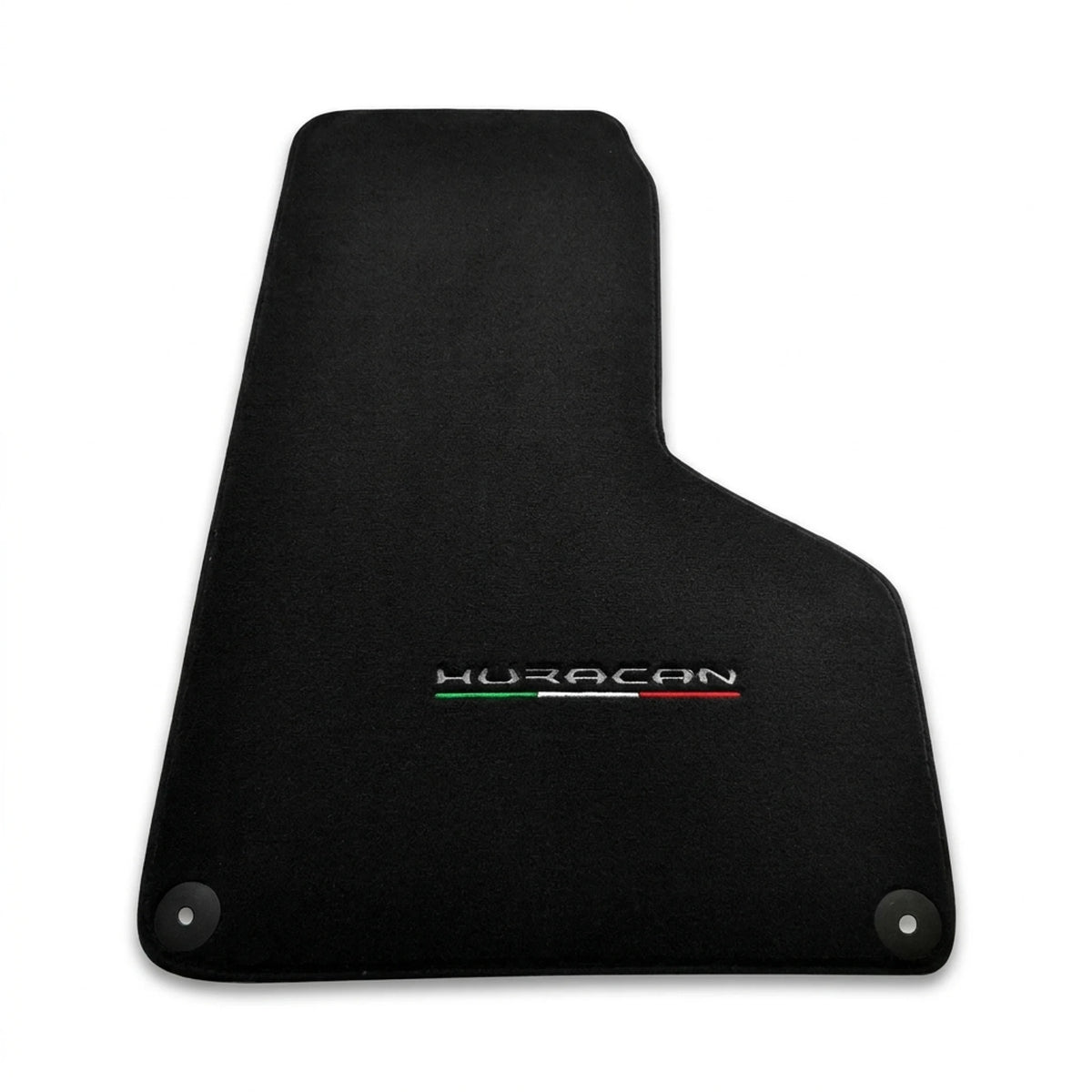 Floor Mats for Lamborghini Huracan With Italian Flag and Huracan Logo - AutoWin