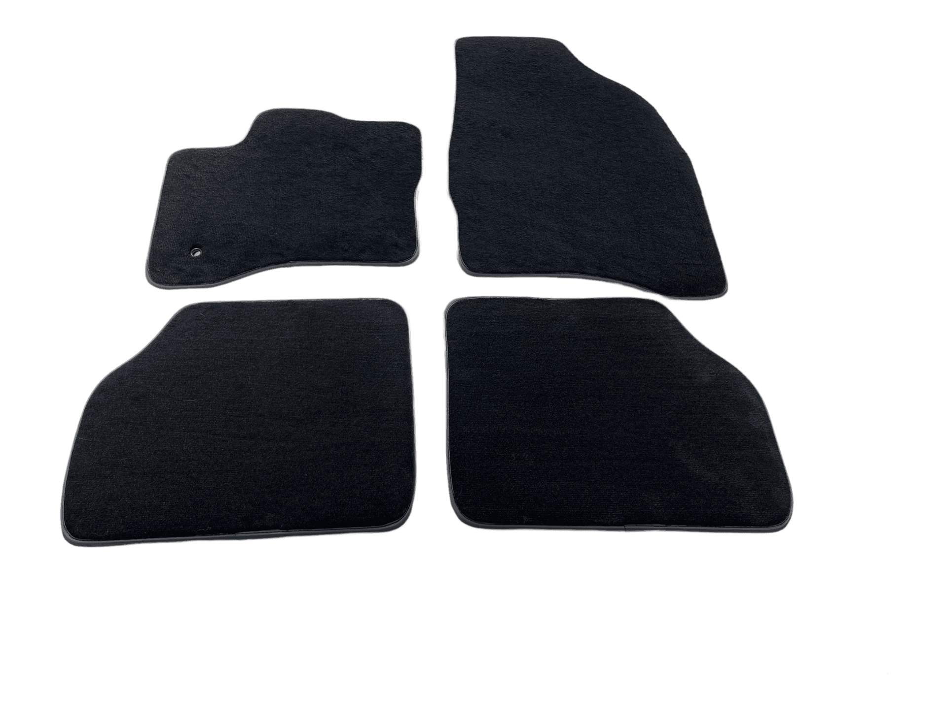 Floor Mats for Lincoln Continental (2017-2020) Sedan Black Tailored Carpets - AutoWin