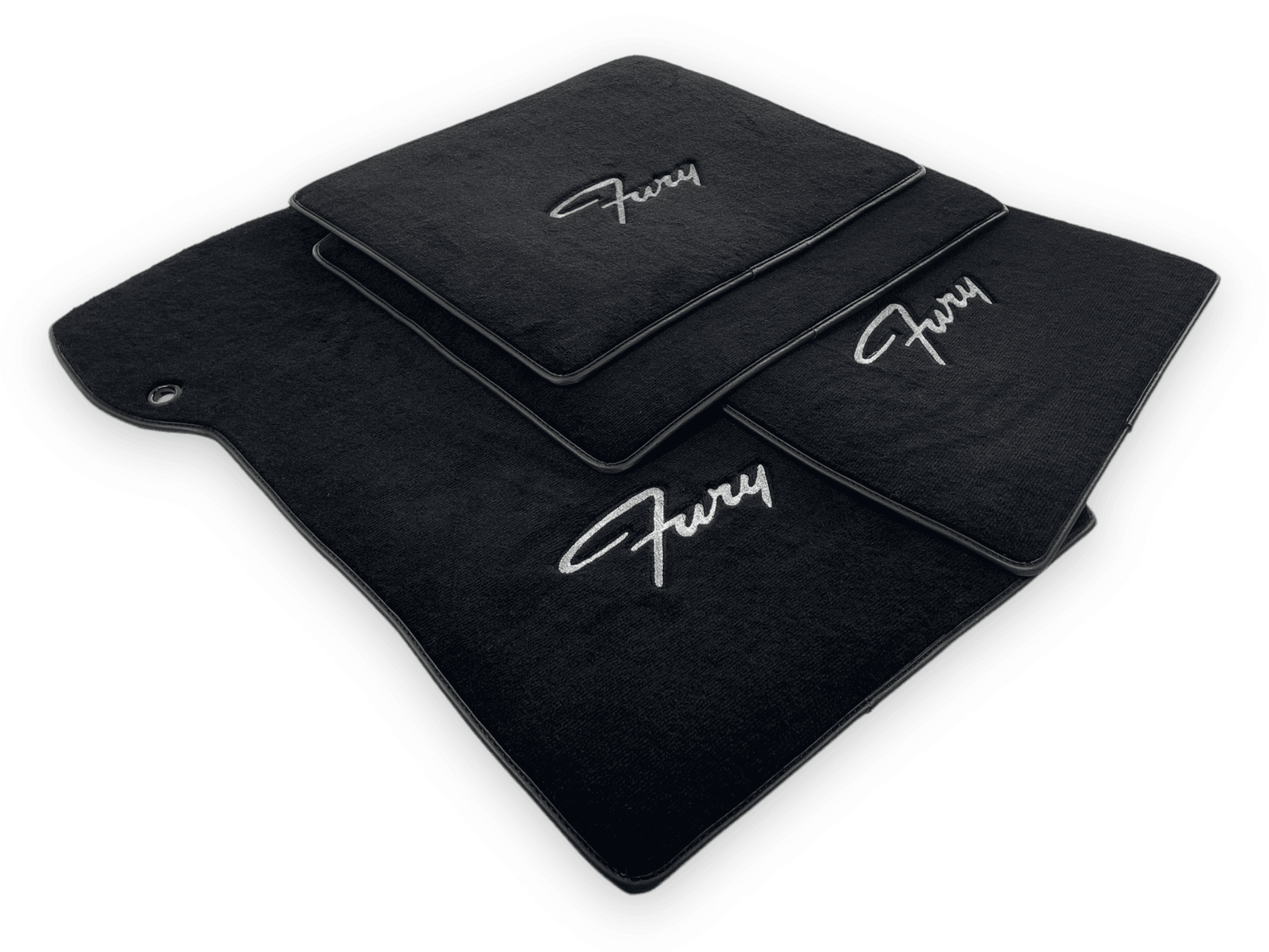 Floor Mats For Plymouth Fury 1957-1968 Black - AutoWin