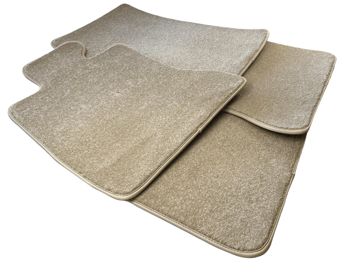 Floor Mats For Rolls Royce Phantom VIII (2017-2024) Beige Luxury Quality - AutoWin