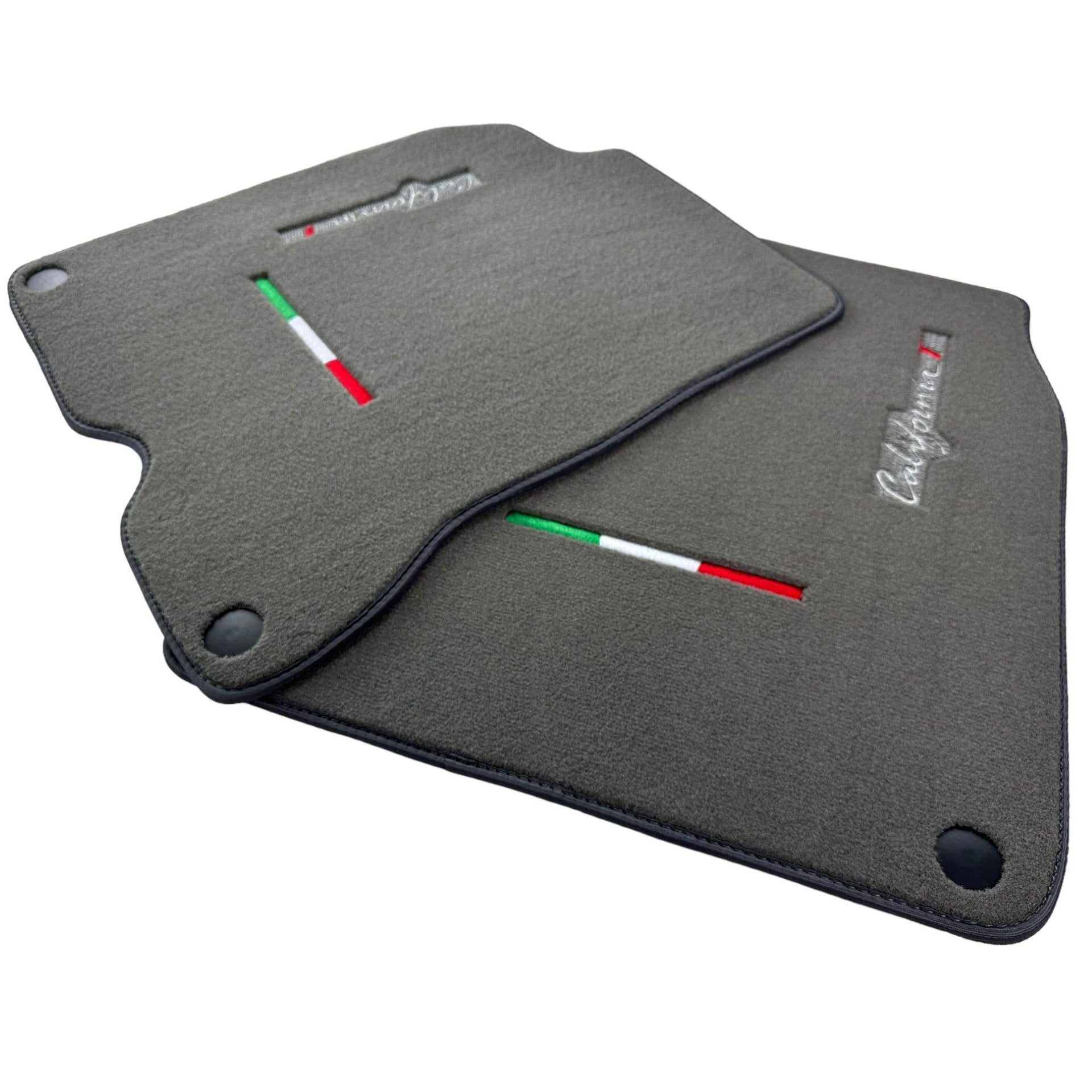 Gray Floor Mats For Ferrari California T 2015–2018 - AutoWin