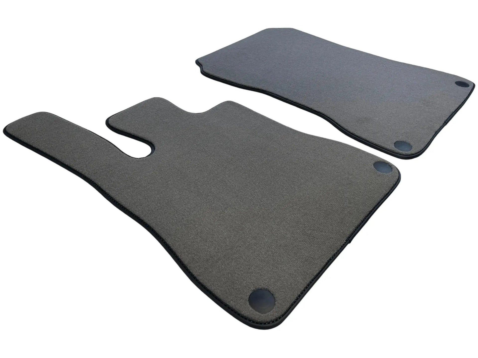 Gray Floor Mats For Mercedes-Benz R170 (1998-2000) Black Trim - AutoWin