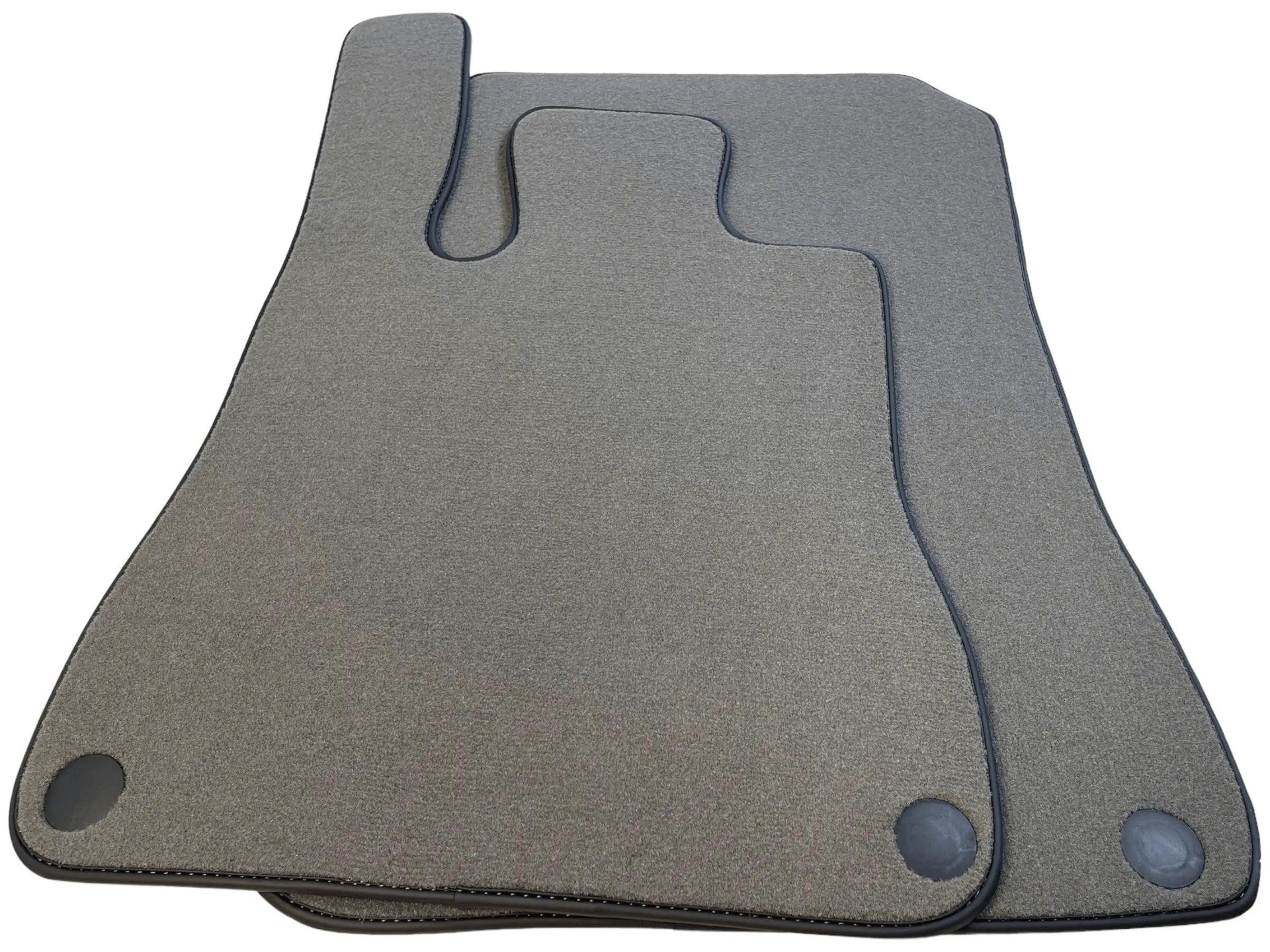 Gray Floor Mats For Mercedes-Benz SL R232 (2022-2023) Black Trim - AutoWin