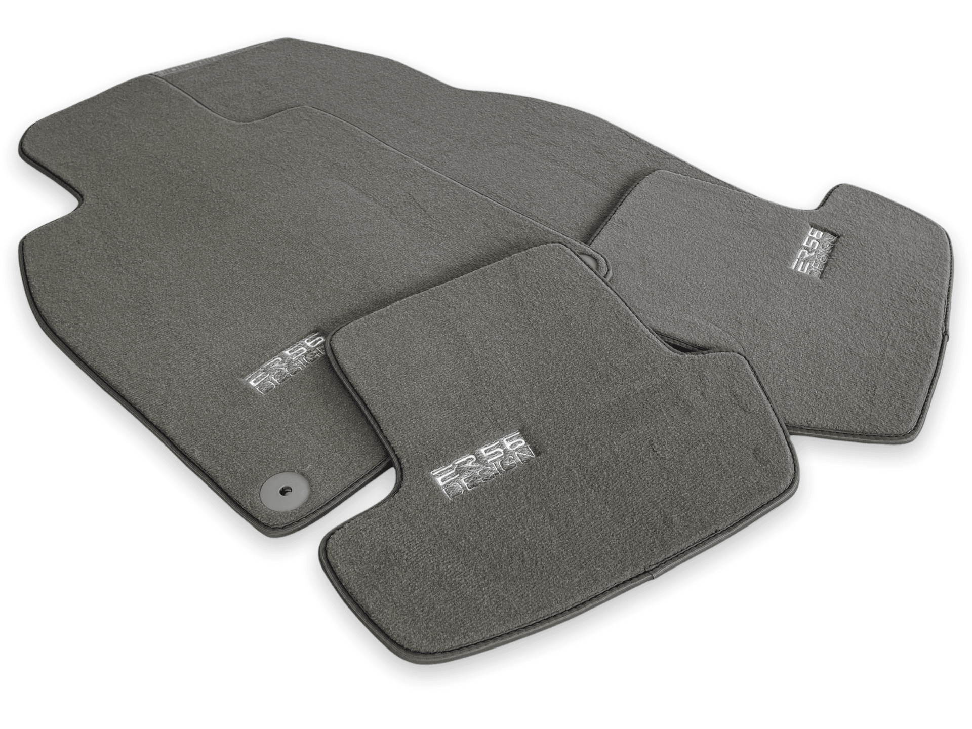 Gray Floor Mats for Porsche Cayenne (2018-2023) | ER56 Design - AutoWin