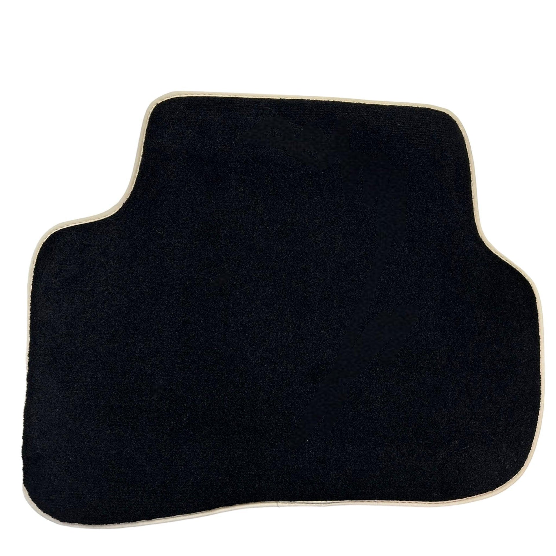 Black Floor Mats For Mercedes Benz C-Class W203 (2000-2007) - AutoWin