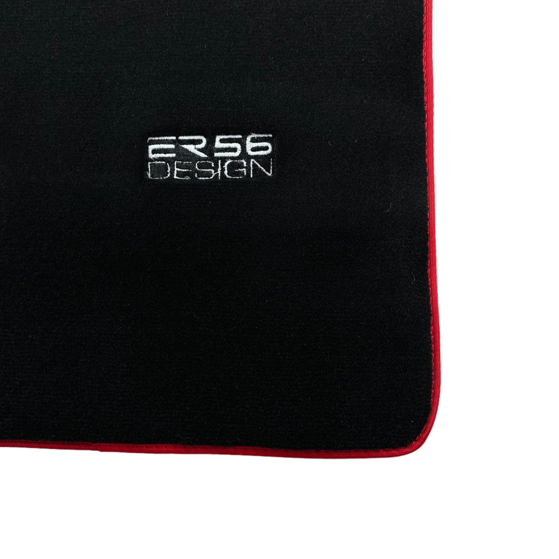 Black Floor Mats For Honda Civic V (1991-1995) ER56 Design - AutoWin