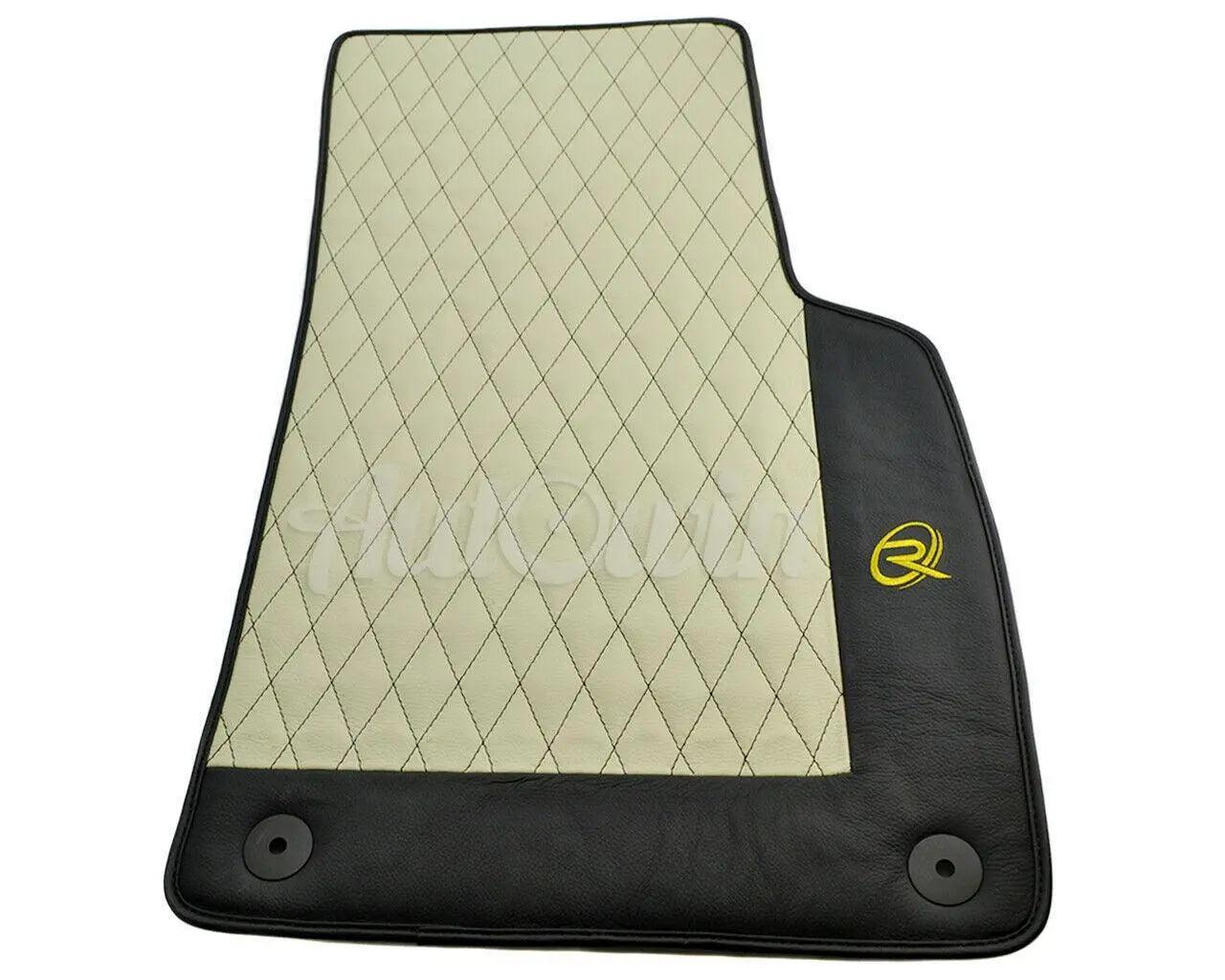 Leather Floor Mats for Audi R8 2007-2015 - AutoWin