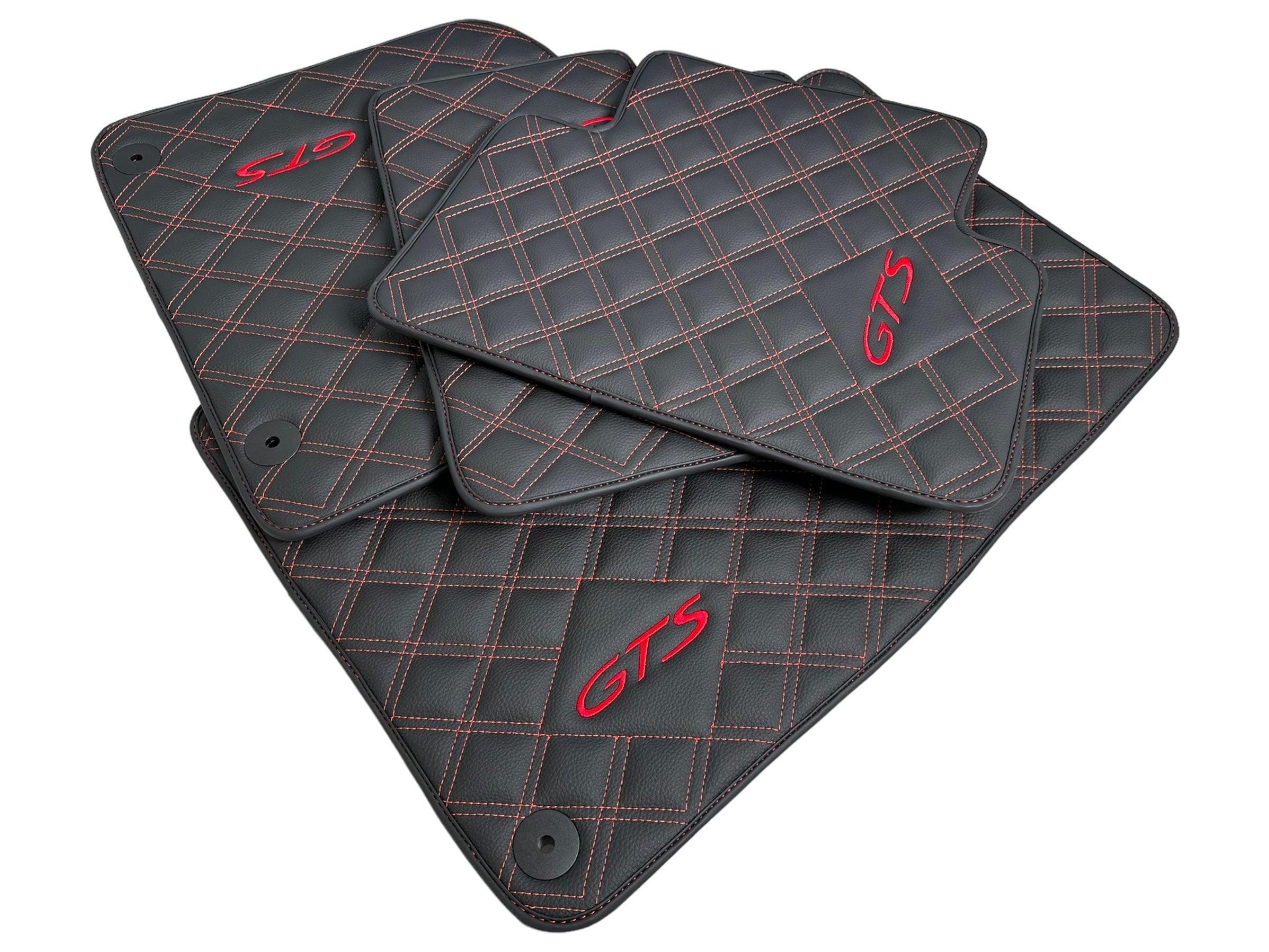Leather Floor Mats for Porsche 911 - 991 GTS (2012-2019) - AutoWin