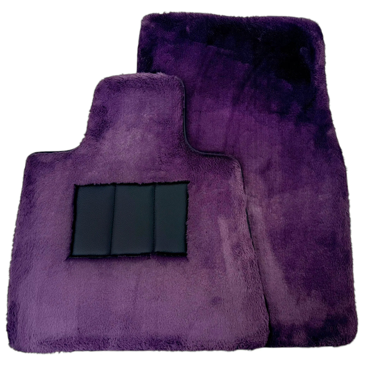 Purple Sheepskin Floor Mats for Rolls-Royce Ghost Series I (2010–2020)