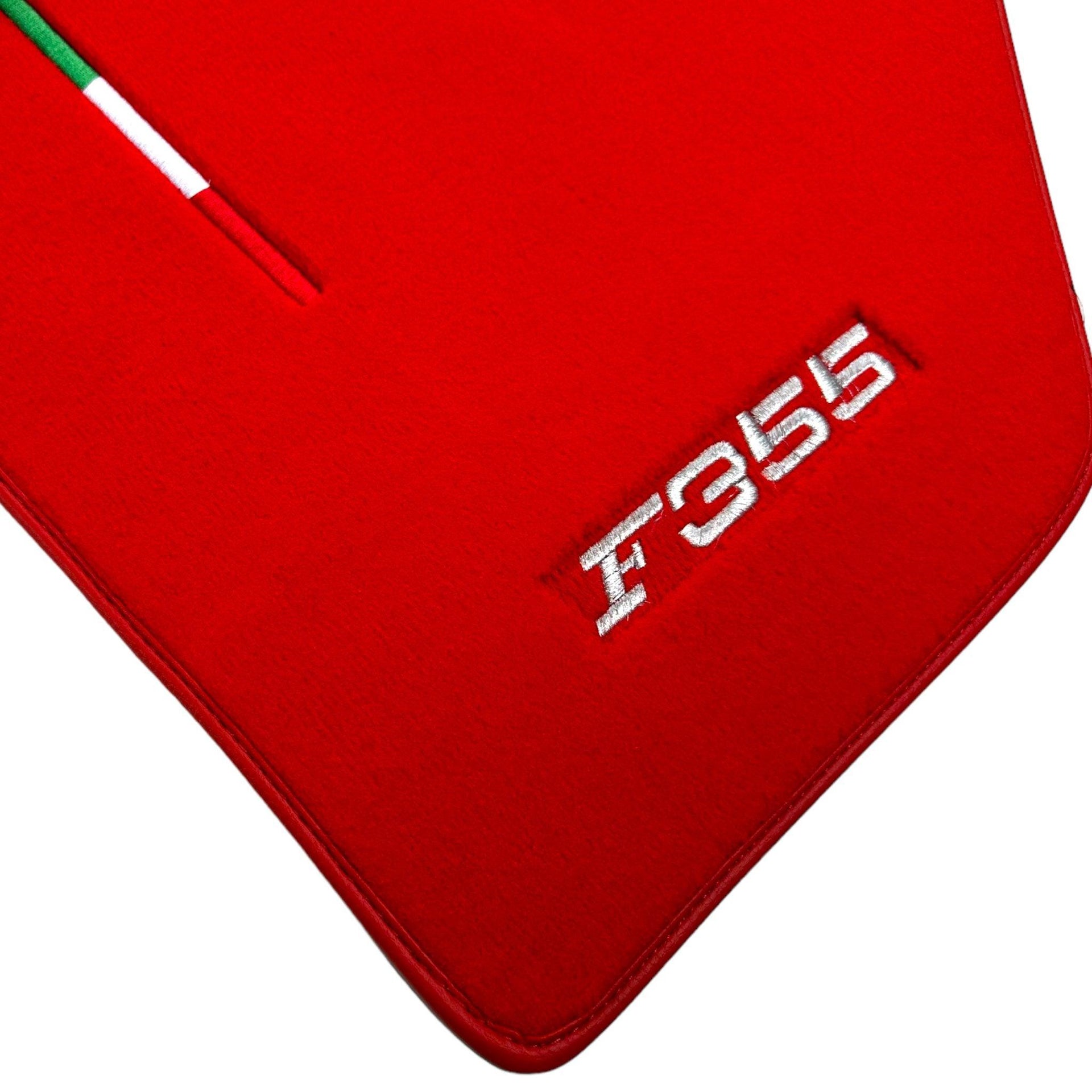 Red Floor Mats For Ferrari F355 1994-1999 - AutoWin