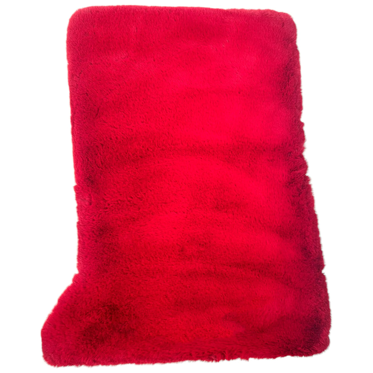 Red Sheepskin Floor Mats For Rolls Royce Ghost Series II (2021-2024) ER56 Design Brand