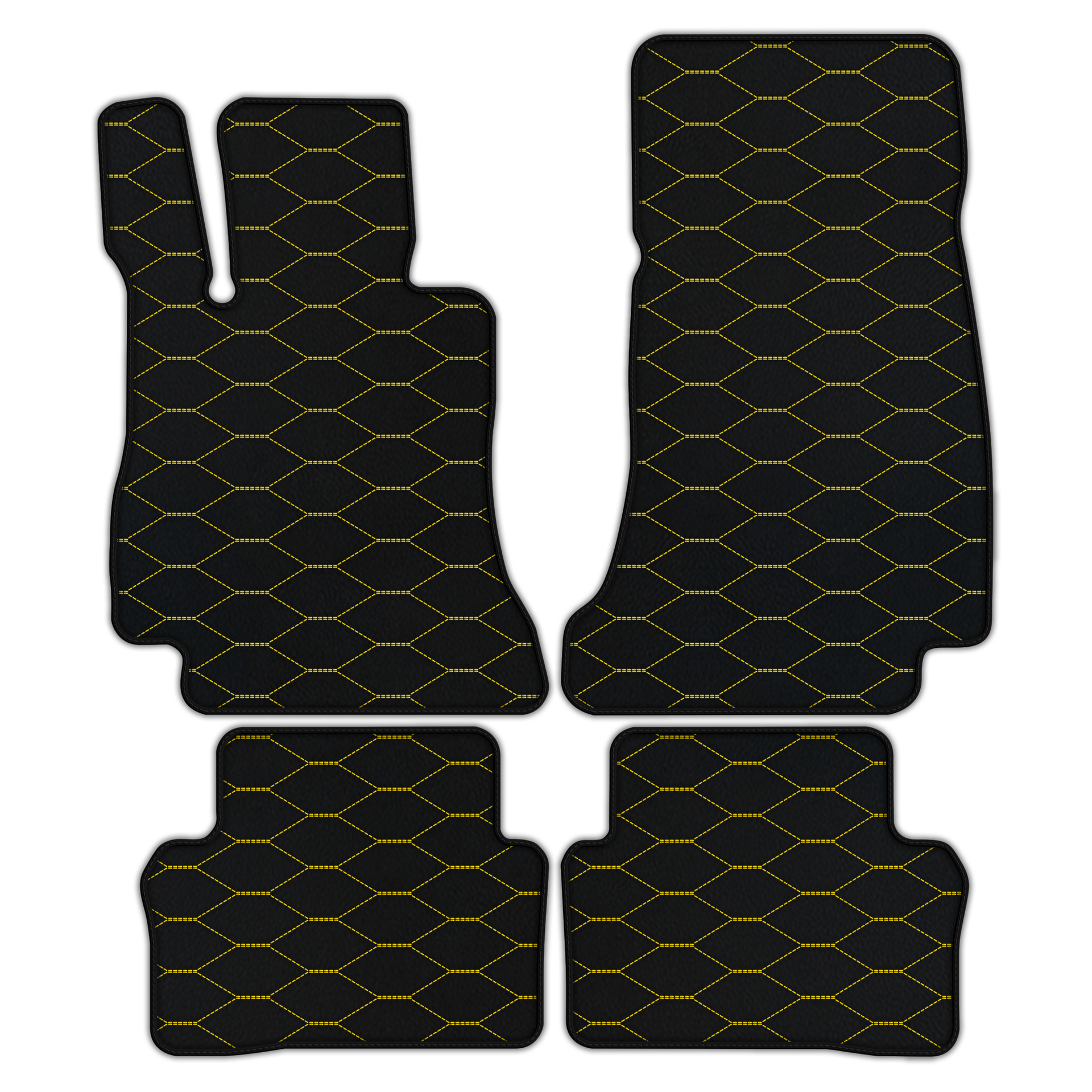 Customizable Leather Floor Mats for Mercedes-Benz AMG GT (2018-2025)