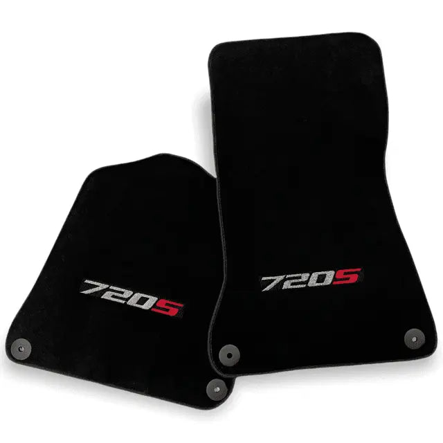 Floor Mats For McLaren 720S Black Tailored Carpets Set AutoWin - AutoWin