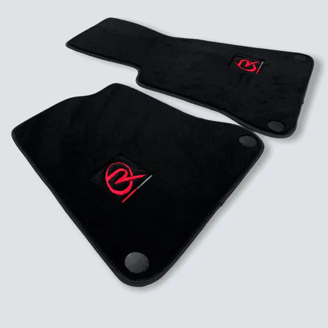 Floor Mats For McLaren MP4 12C Black Tailored Carpets Set ROVBUT - AutoWin