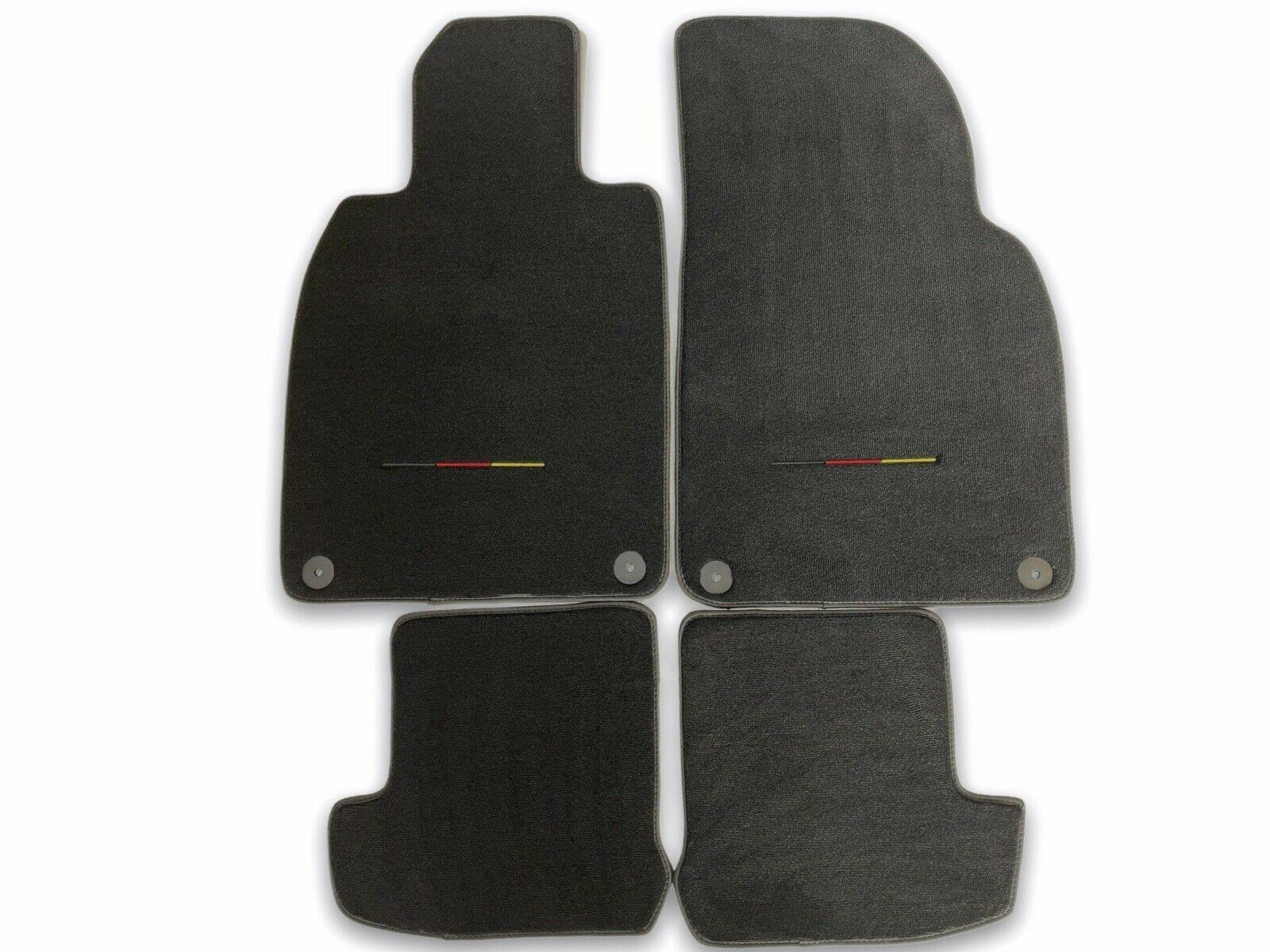 Floor Mats for Audi A3 - 3-door Hatchback (1996-2000) Carpet Germany Flag - AutoWin