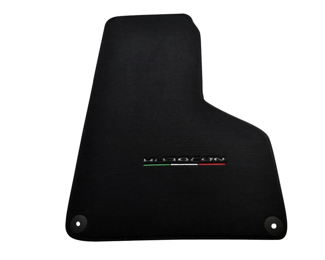 Floor Mats for Lamborghini Huracan With Italian Flag and Huracan Logo - AutoWin