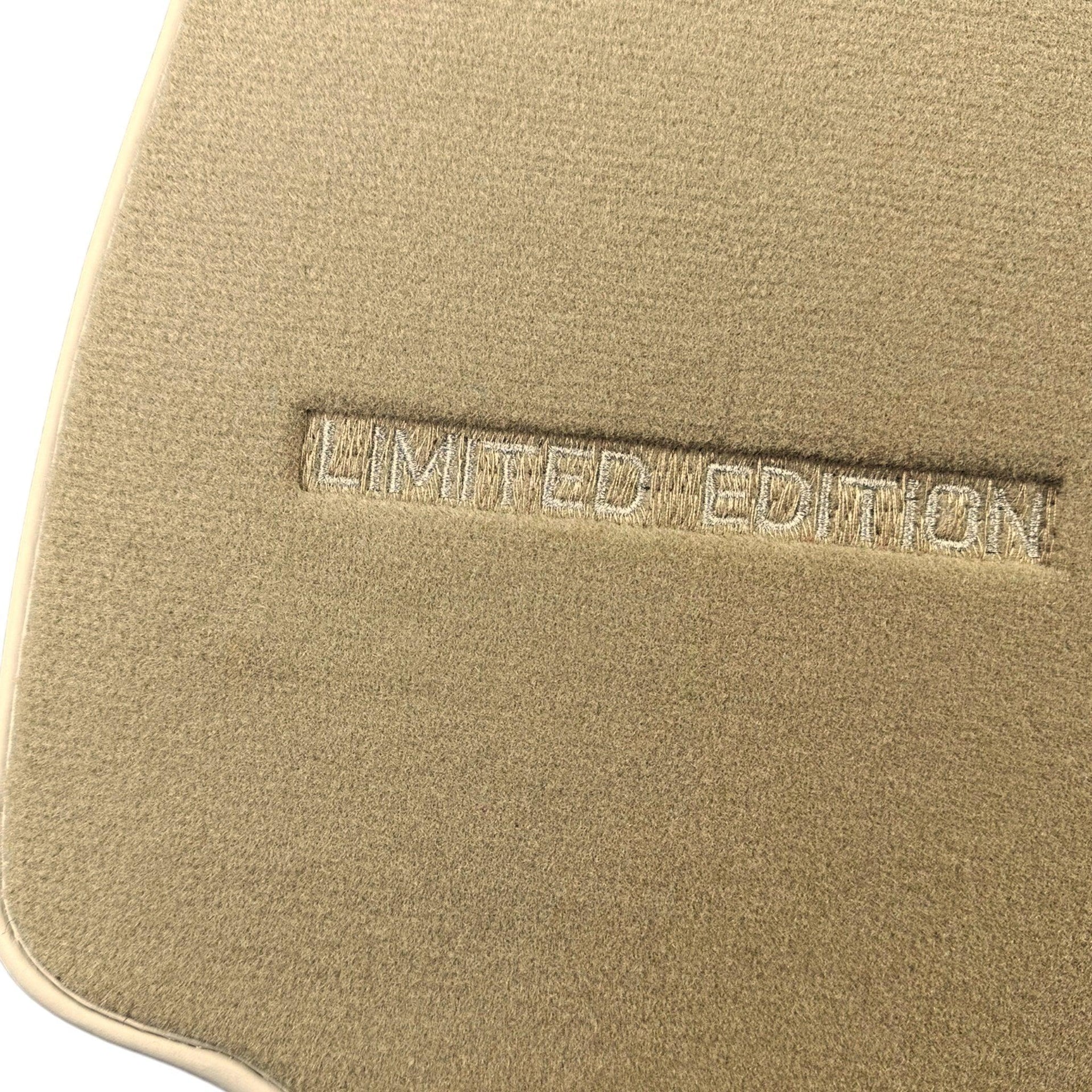 Beige Floor Mats For Mercedes Benz C-Class S203 Estate (2001-2007) | Limited Edition - AutoWin