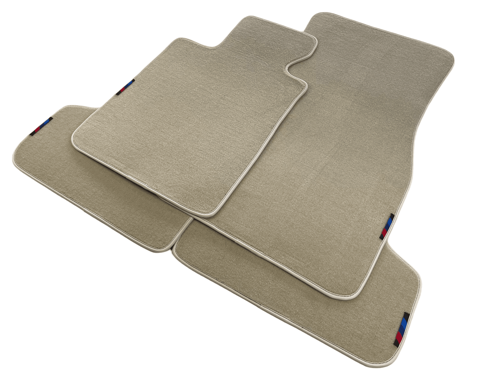 Beige Mats For BMW M6 F12 Convertible With M Package - AutoWin
