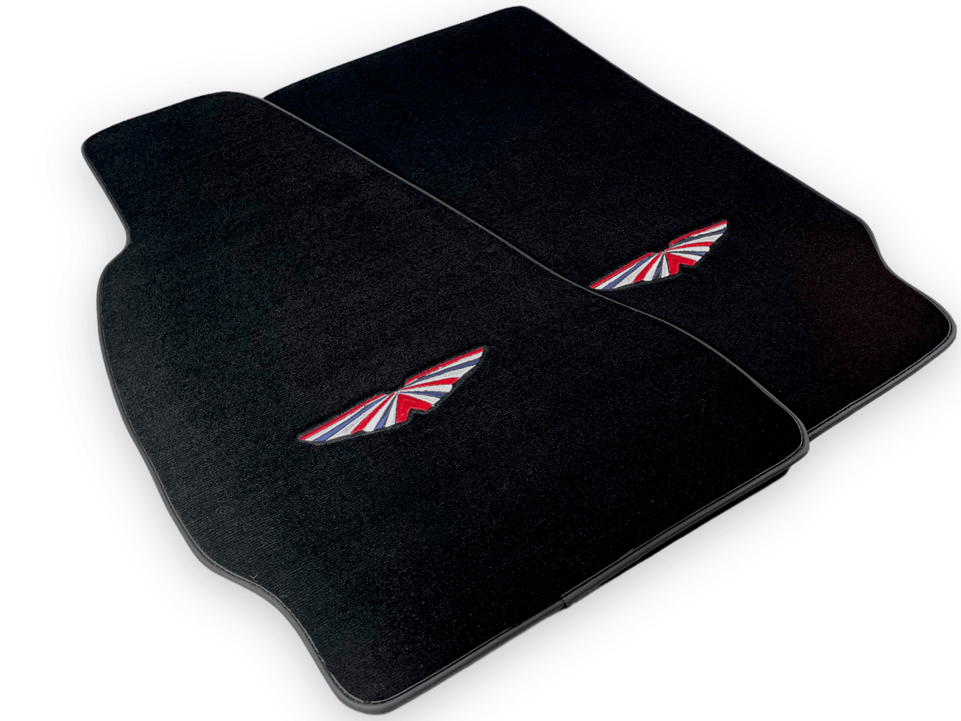Black Floor Mats For Aston Martin Vanquish (2012–2018) Er56 Design - AutoWin