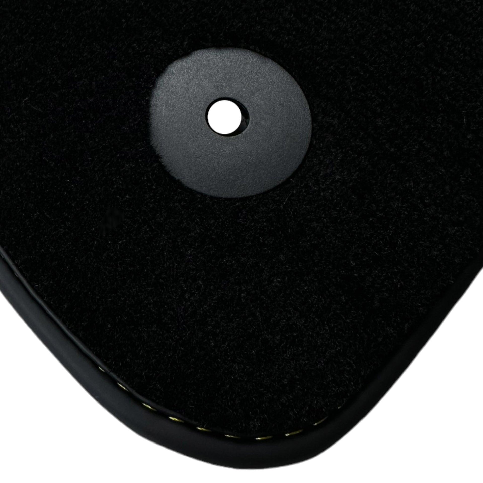 Black Floor Mats for Audi A8 D4 (2010-2017) | Fighter Jet Edition - AutoWin