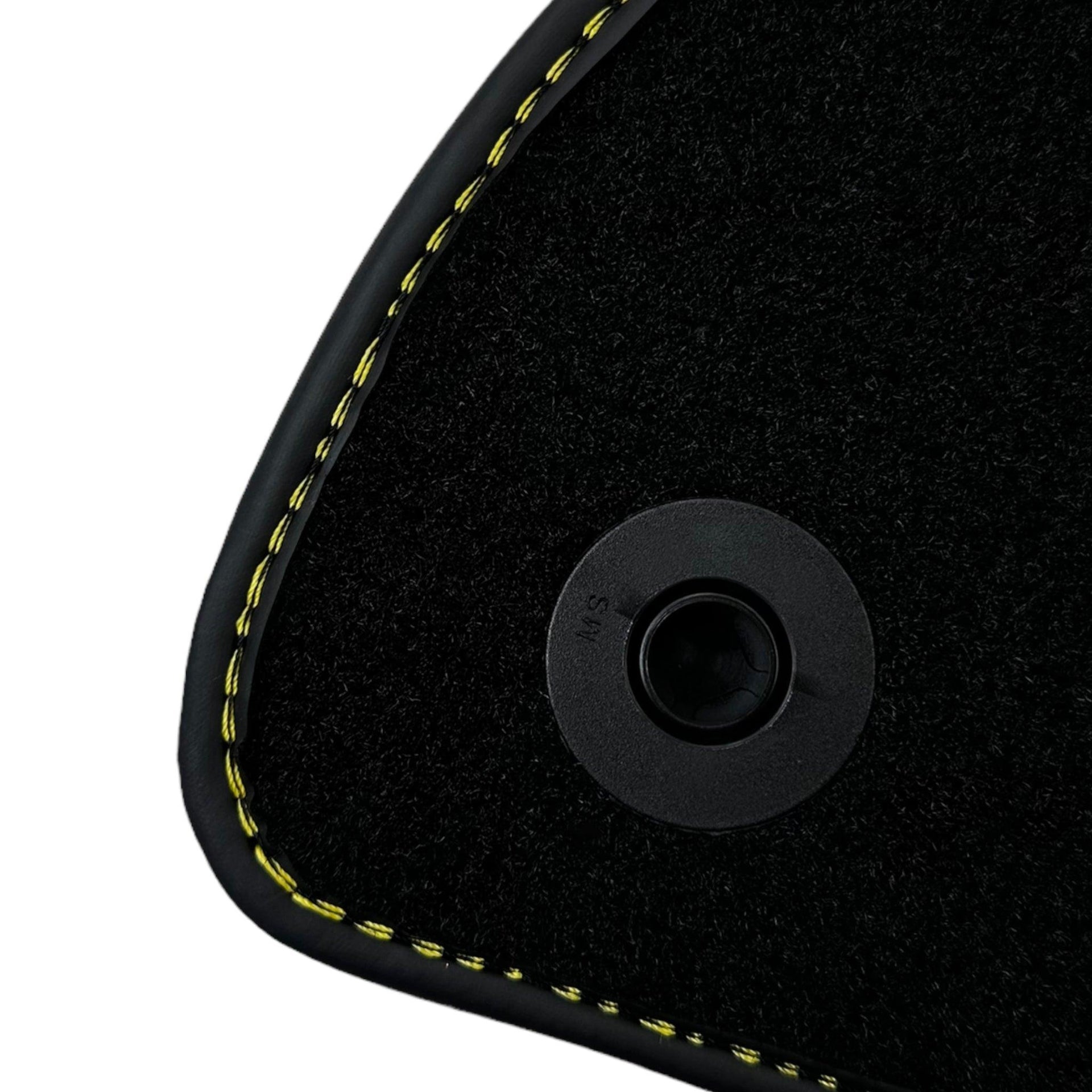 Black Floor Mats For Mercedes Benz E-Class S212 Estate Facelift (2013-2016) | Fighter Jet Edition - AutoWin